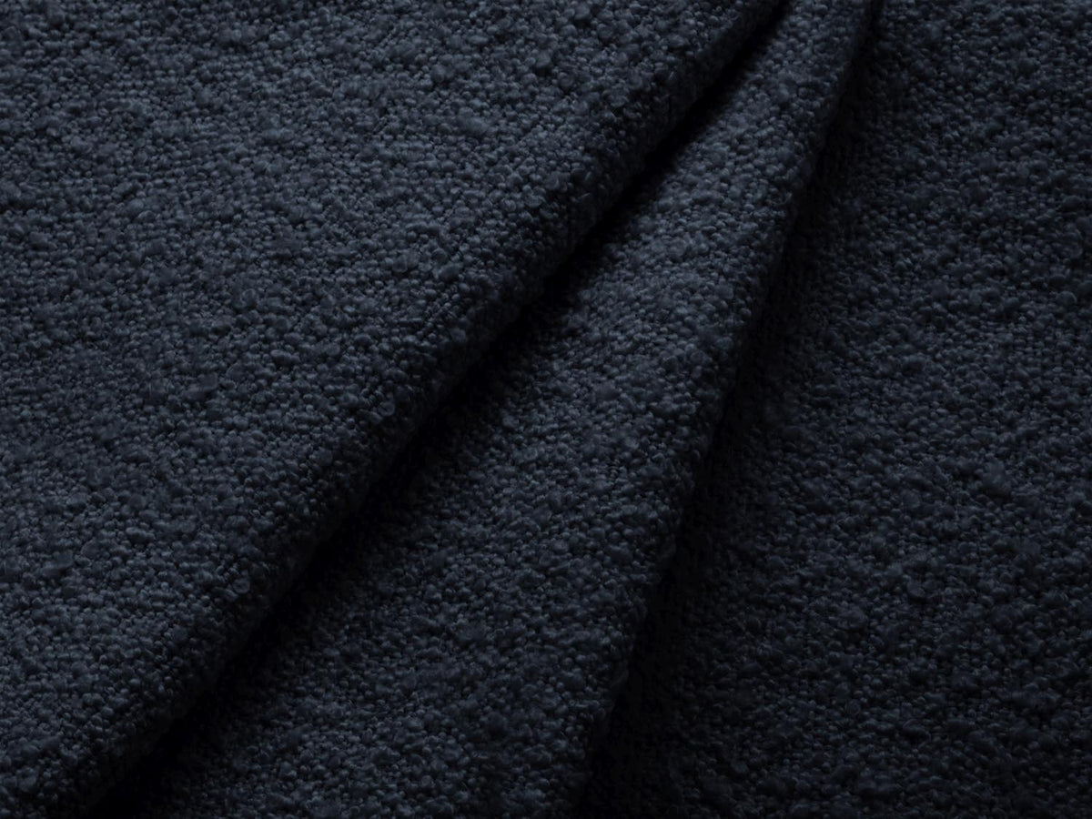 Miley Boucle Pouf 1 Sitz in Dark Blue-Baloo präsentiert im Onlineshop von KAQTU Design AG. Pouf ist von Micadoni
