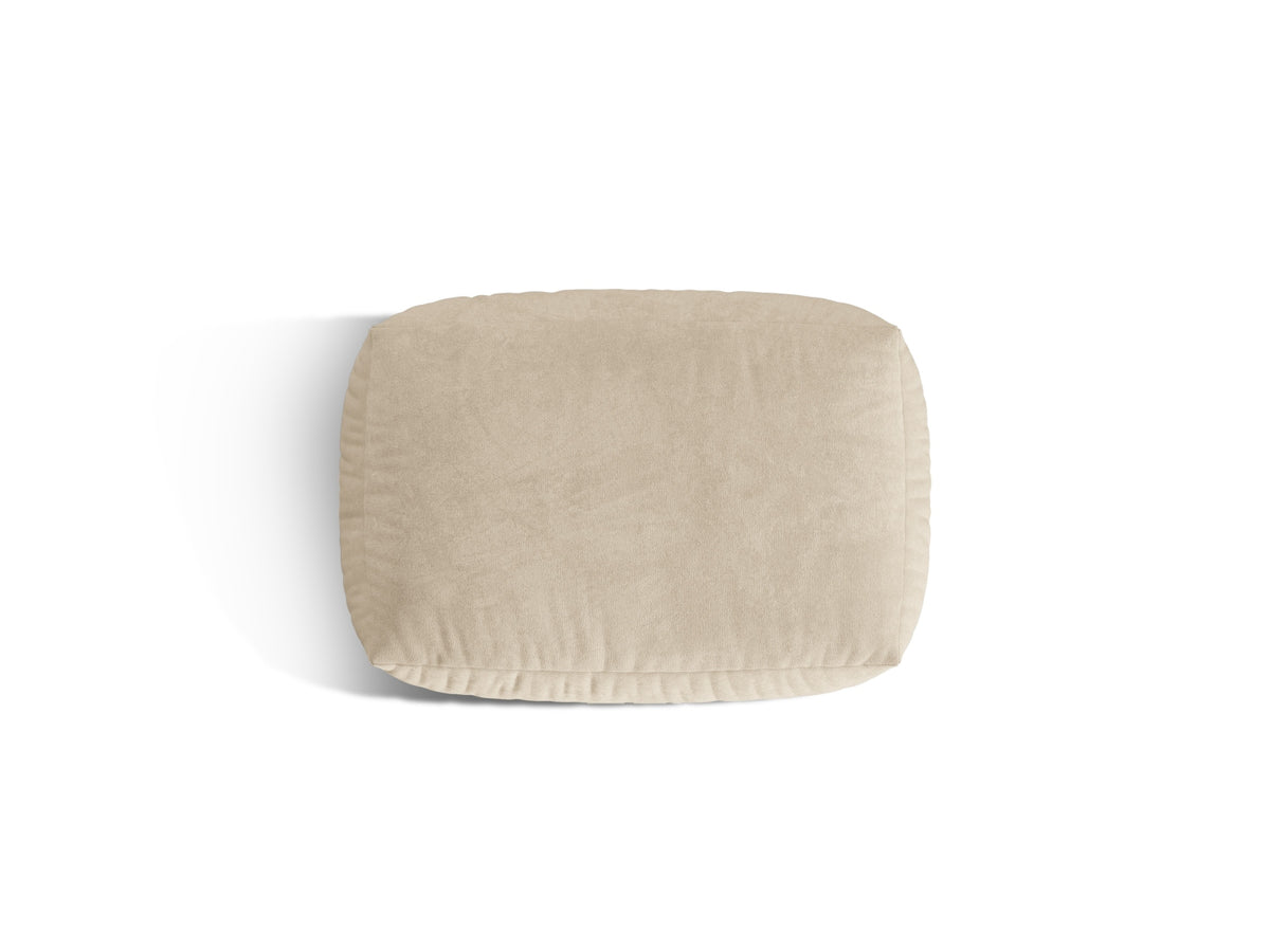 Martina Pouf 1 Sitz in Light Beige-Vogue präsentiert im Onlineshop von KAQTU Design AG. Pouf ist von Micadoni
