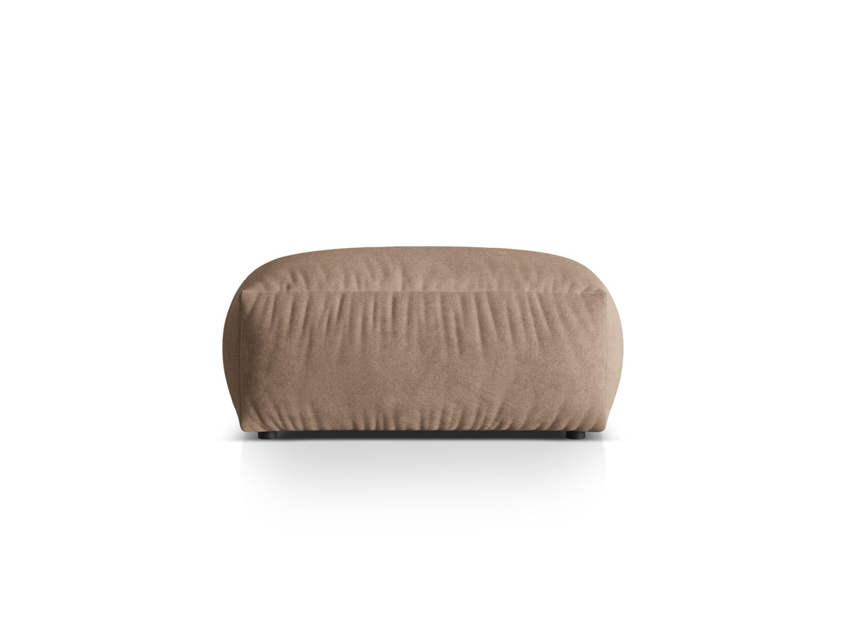Martina Pouf 1 Sitz in Dark Beige-Vogue präsentiert im Onlineshop von KAQTU Design AG. Pouf ist von Micadoni