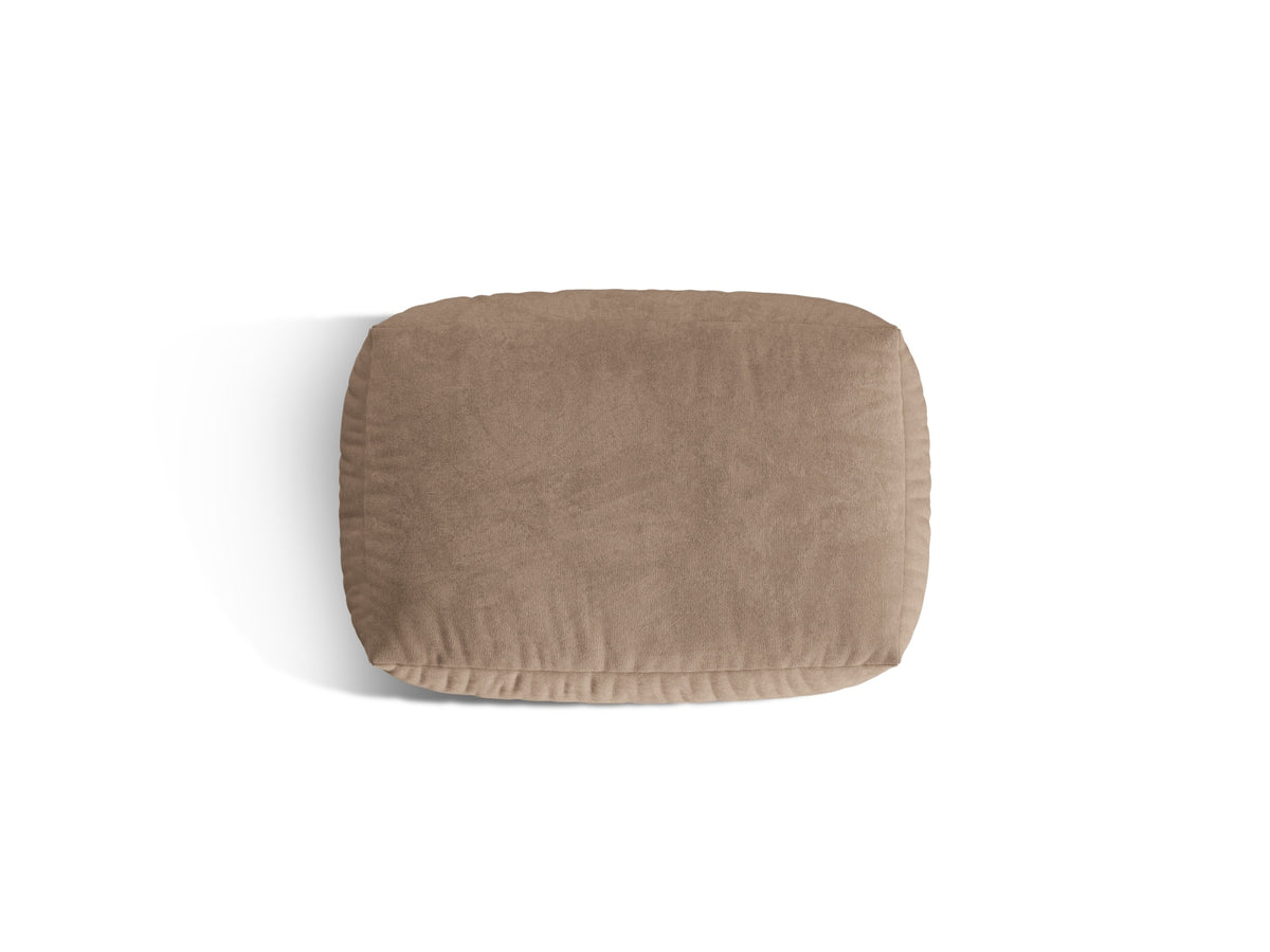 Martina Pouf 1 Sitz in Dark Beige-Vogue präsentiert im Onlineshop von KAQTU Design AG. Pouf ist von Micadoni
