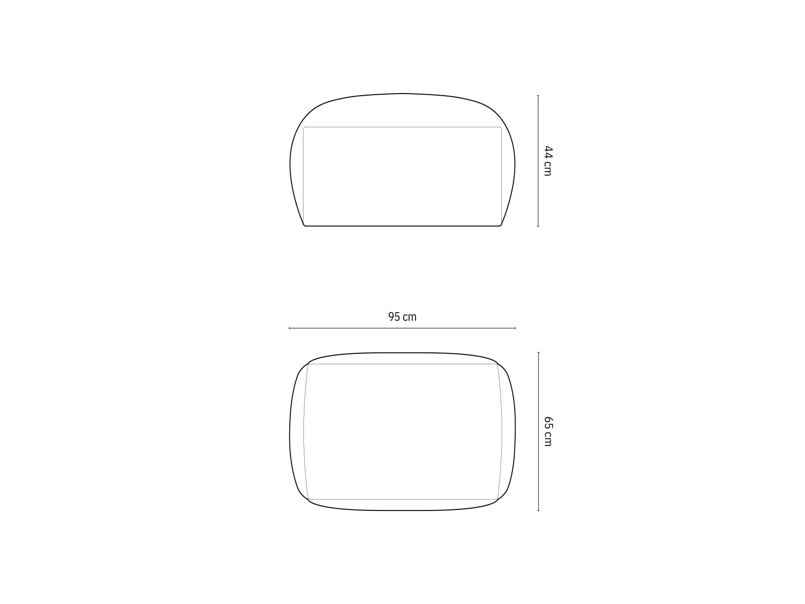 Moderner Martina Pouf in angesagtem Green-Vogue, perfekt für gemütliche Sitzgelegenheiten und stilvolle Raumgestaltungen.