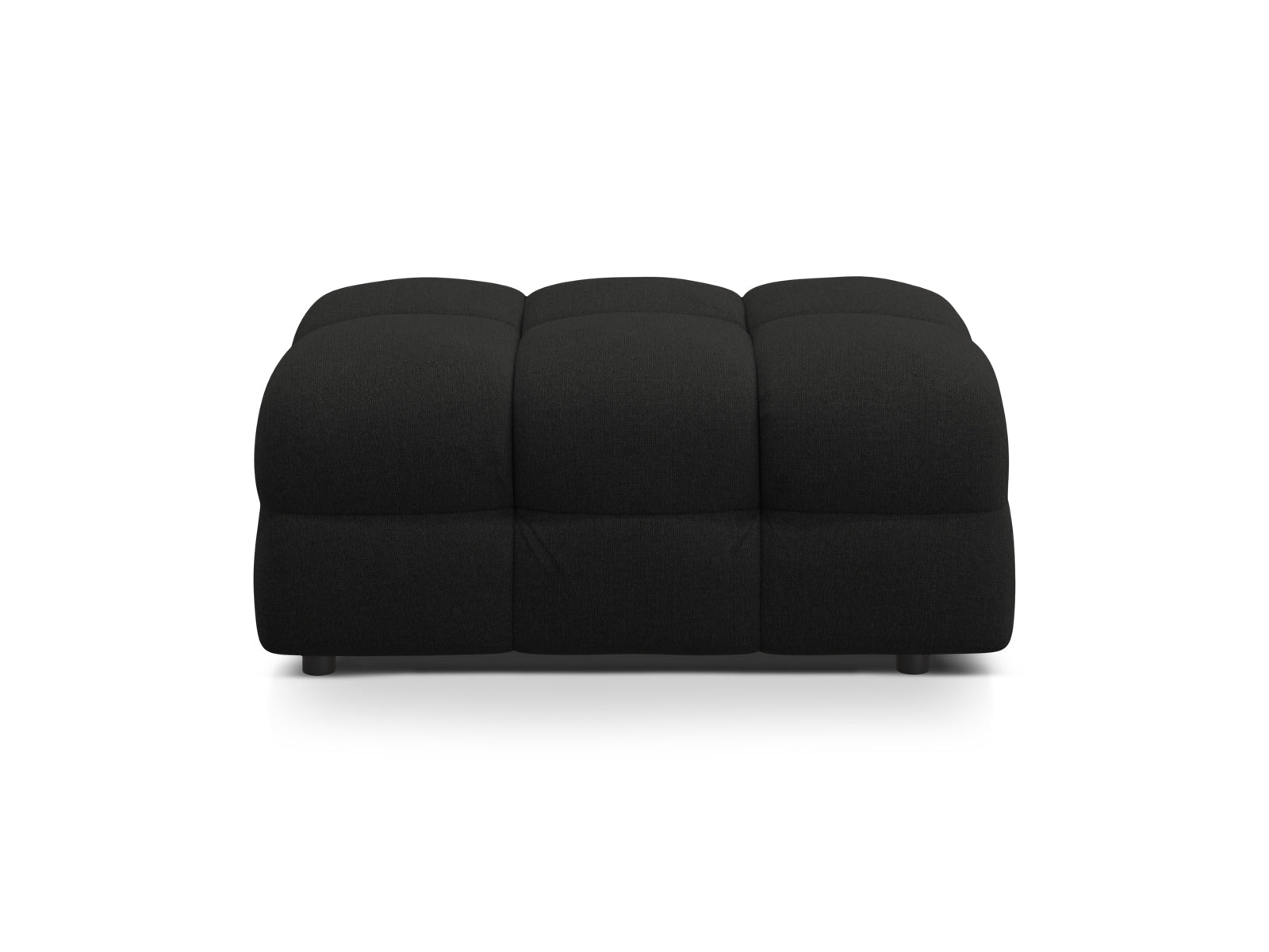 Kendal Pouf 1 Sitzer in Black präsentiert im Onlineshop von KAQTU Design AG. Modulares Sofa ist von Micadoni