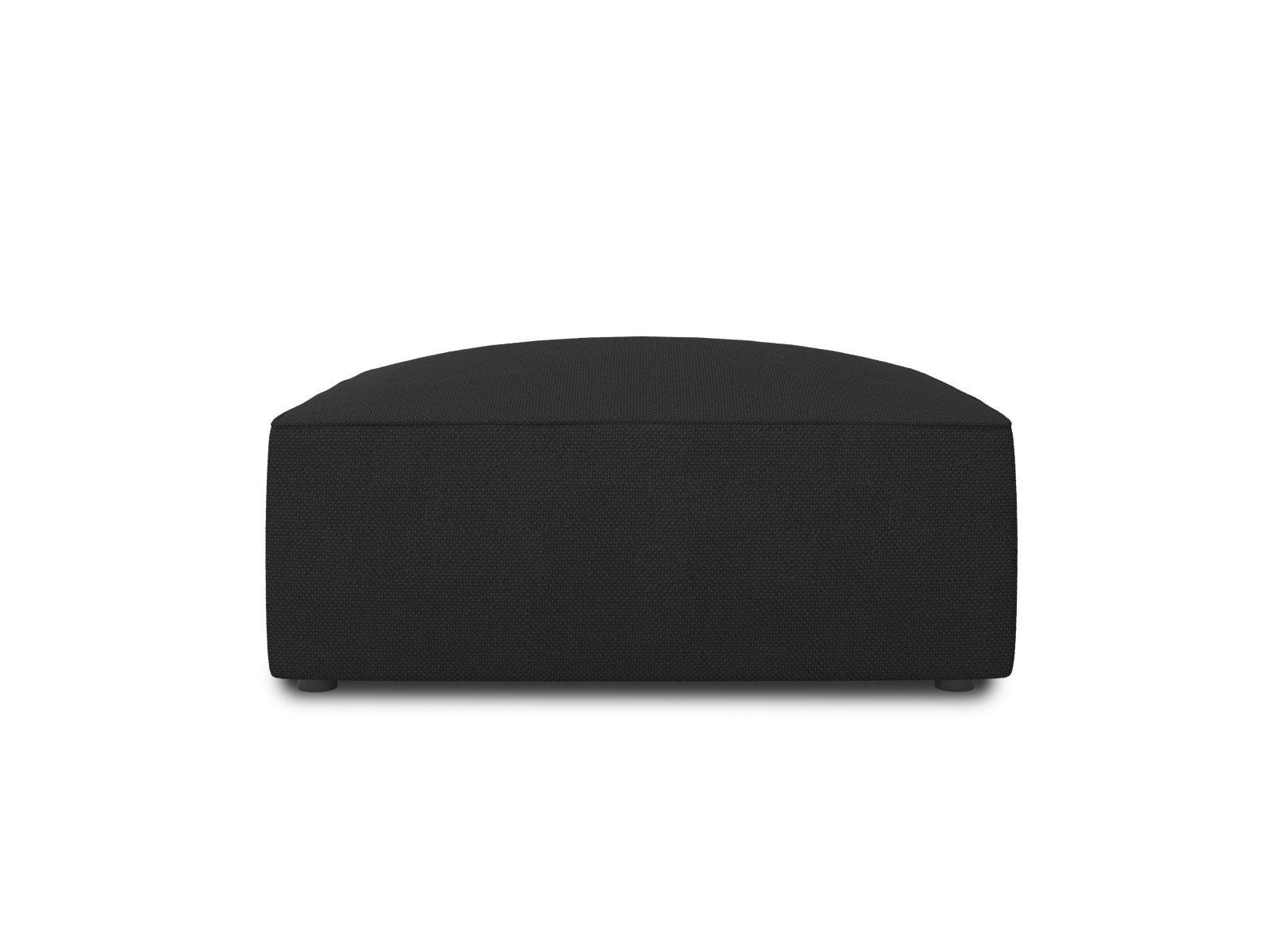 Ruby Pouf 1 Sitz in Black-Ottawa präsentiert im Onlineshop von KAQTU Design AG. Pouf ist von Micadoni