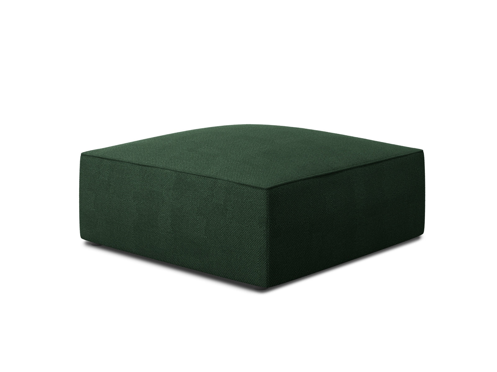 Eleganter Ruby Pouf von Micadoni in einem tiefen Rotton, ideal für stilvolle Akzente in jedem Raum. Perfekt als zusätzlicher Sitzplatz.