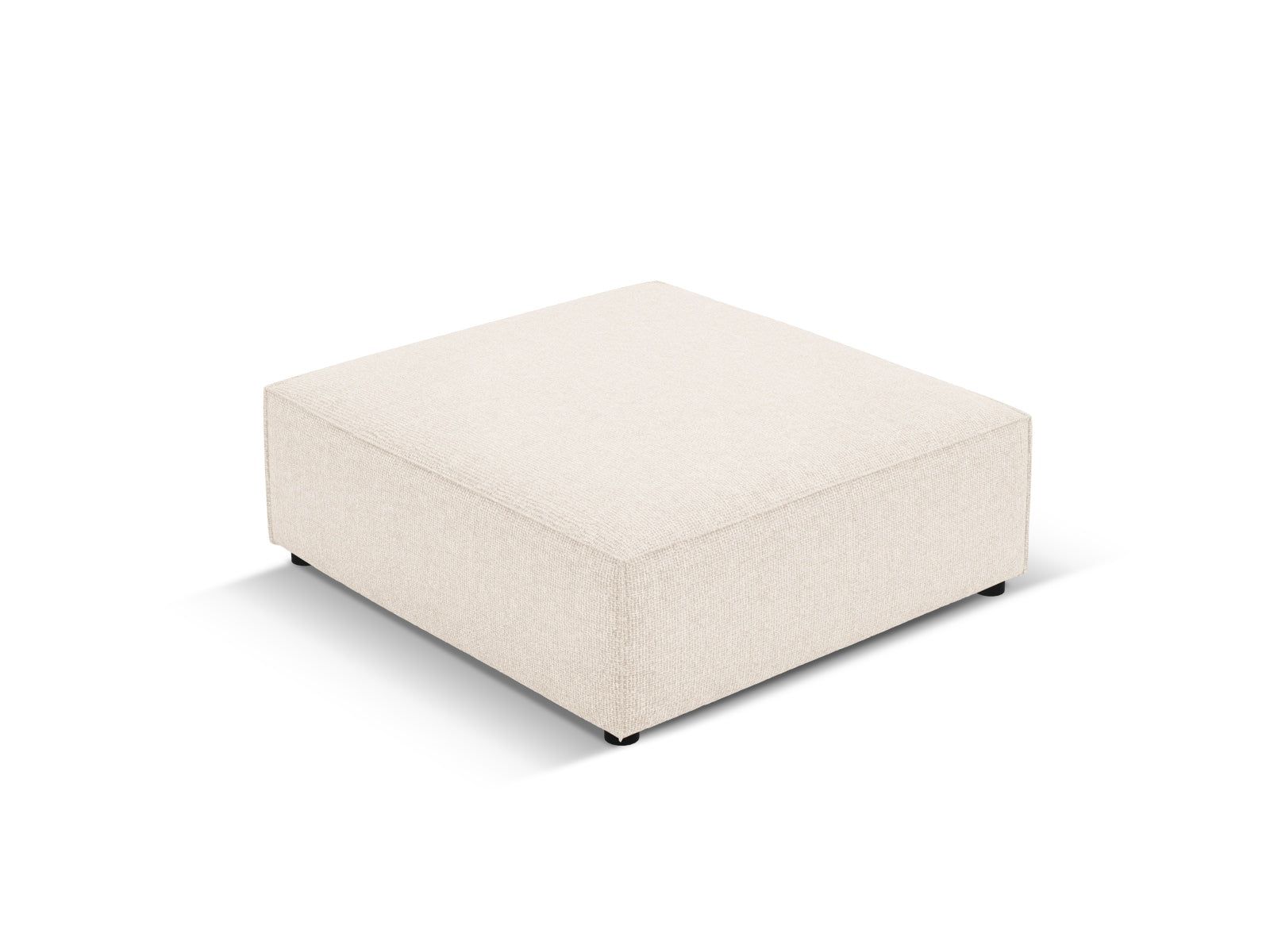 Entdecken Sie den stilvollen Jodie Pouf 1 Sitz von Micadoni – vielseitig, bequem und perfekt für jedes moderne Zuhause.