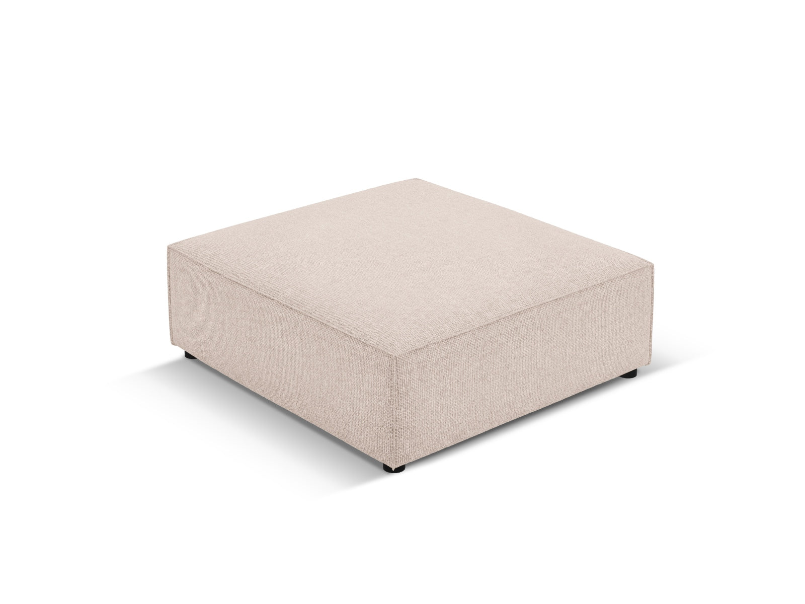 Entdecken Sie den stilvollen Jodie Pouf 1 Sitz von Micadoni – vielseitig, bequem und perfekt für jedes moderne Zuhause.
