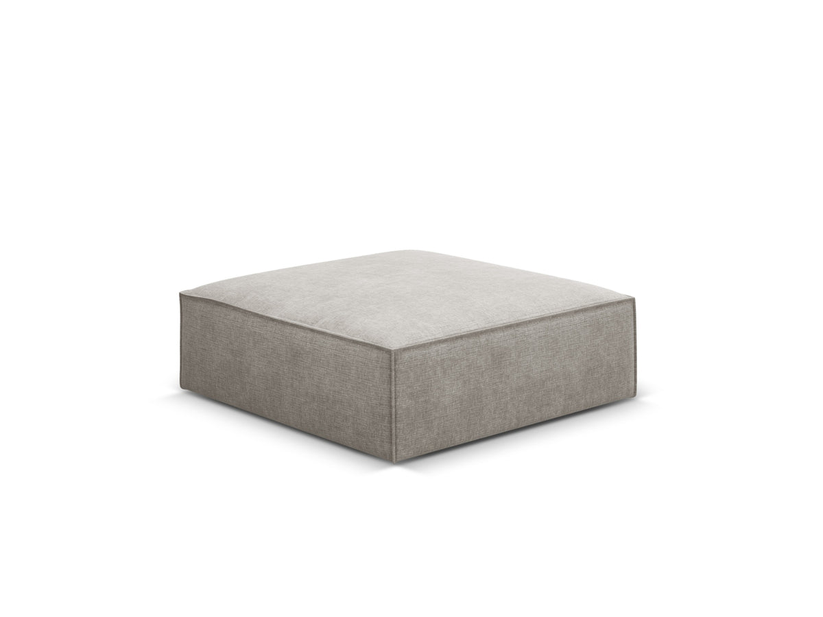Kaelle Pouf 1 Sitz in Light Grey-Over The Horizon präsentiert im Onlineshop von KAQTU Design AG. Pouf ist von Micadoni