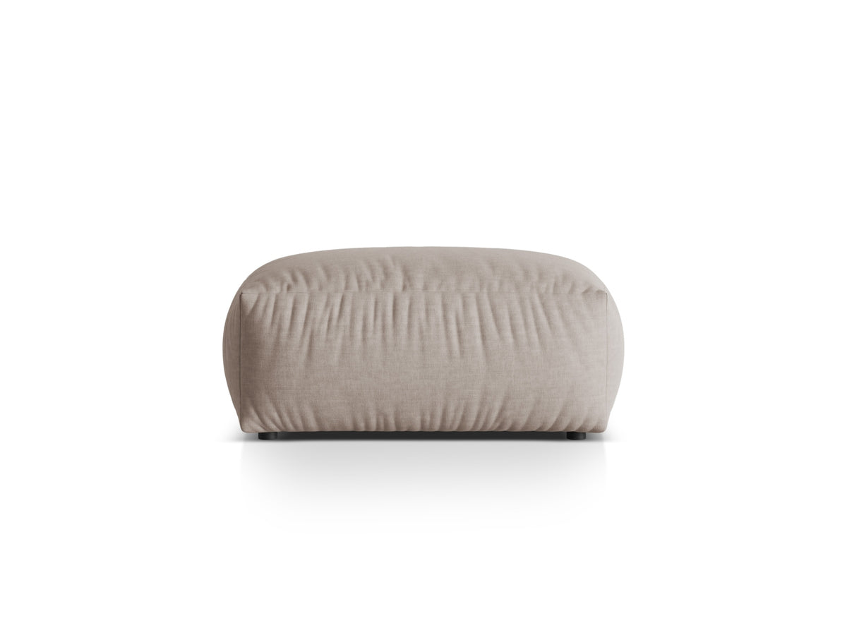 Martina Pouf 1 Sitz in Dark Beige-Boston präsentiert im Onlineshop von KAQTU Design AG. Pouf ist von Micadoni