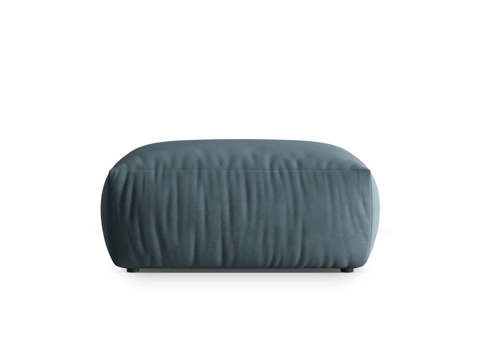 Chris Velour Pouf 1 Sitzer in Pastel Blue präsentiert im Onlineshop von KAQTU Design AG. Modulares Sofa ist von Micadoni