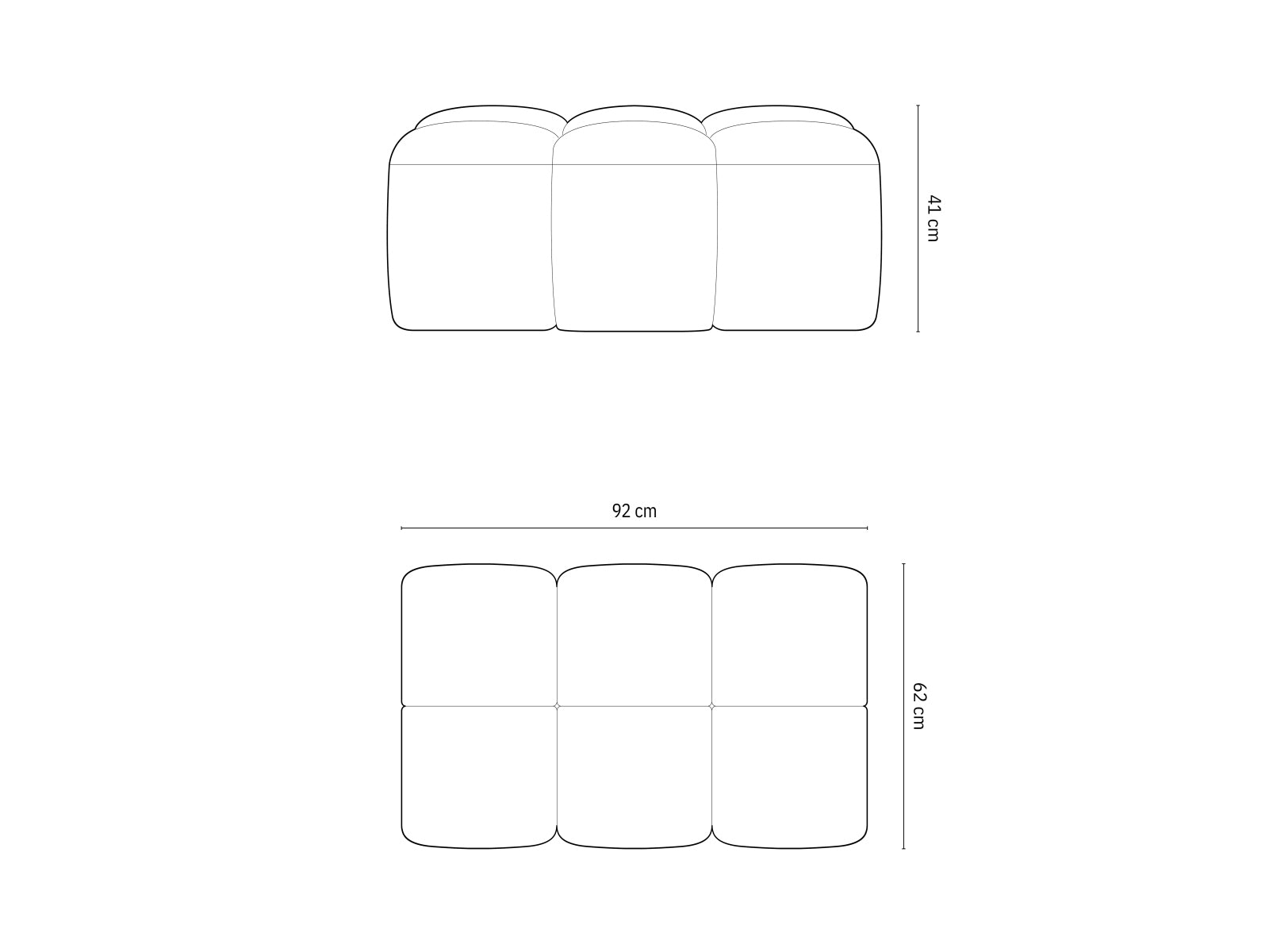 Erleben Sie den luxuriösen Lisa Velour Pouf 1 Sitzer von Micadoni – perfekt für moderne Wohnräume und stilvolle Einrichtungsideen.