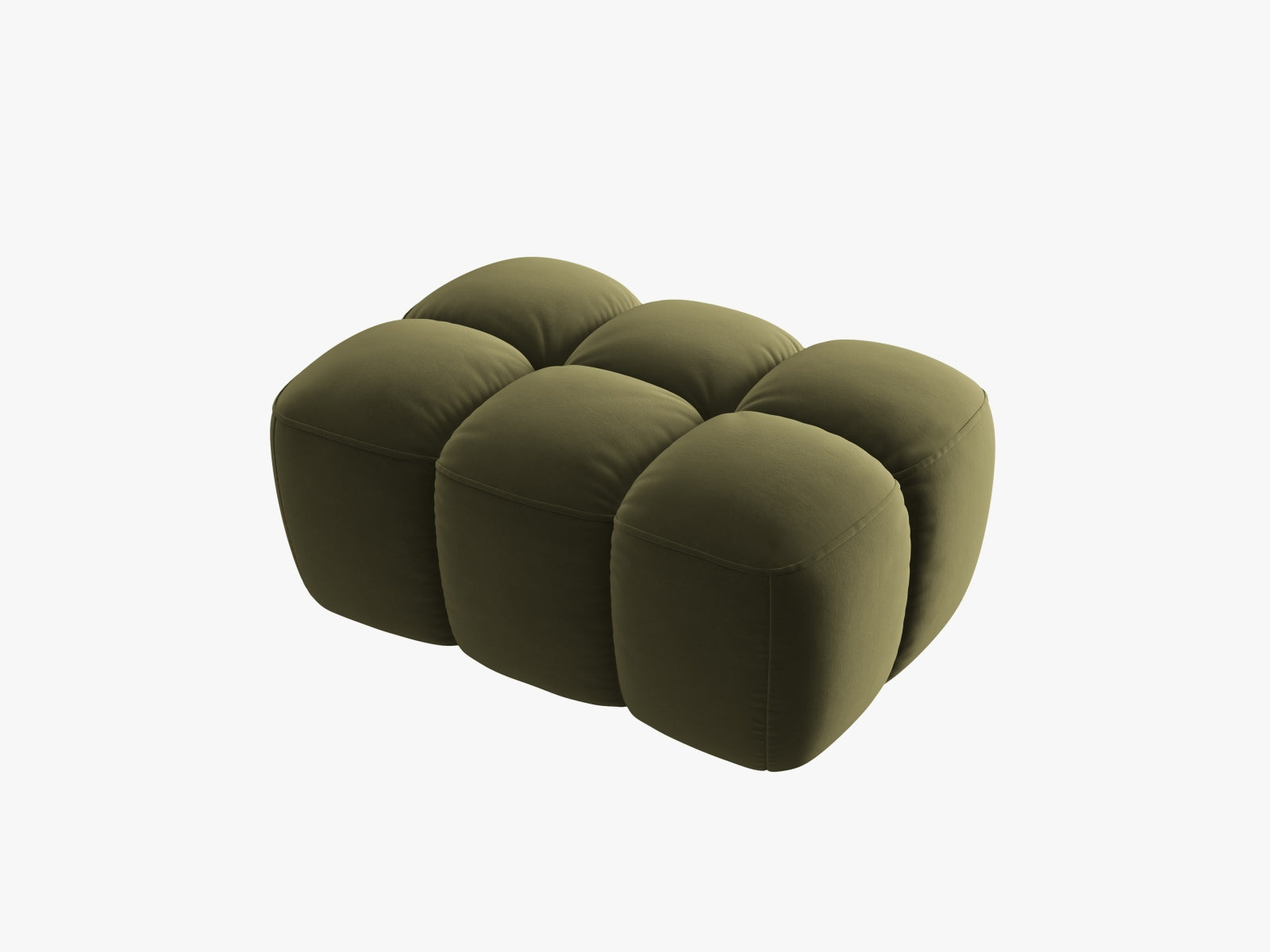Entdecken Sie den eleganten Lisa Velour Pouf 1 Sitzer von Micadoni – ideal für stilvolle Akzente und ultimativen Komfort in Ihrem Wohnraum.