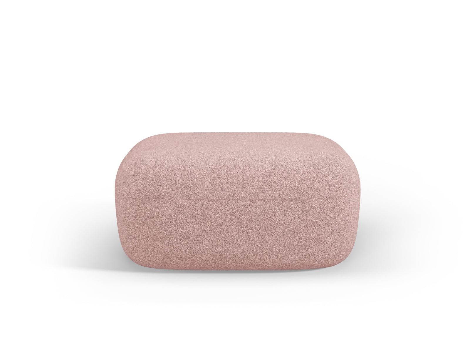 Jenny Boucle Pouf 1 Sitz in Powder Pink-Now or Never präsentiert im Onlineshop von KAQTU Design AG. Pouf ist von Micadoni