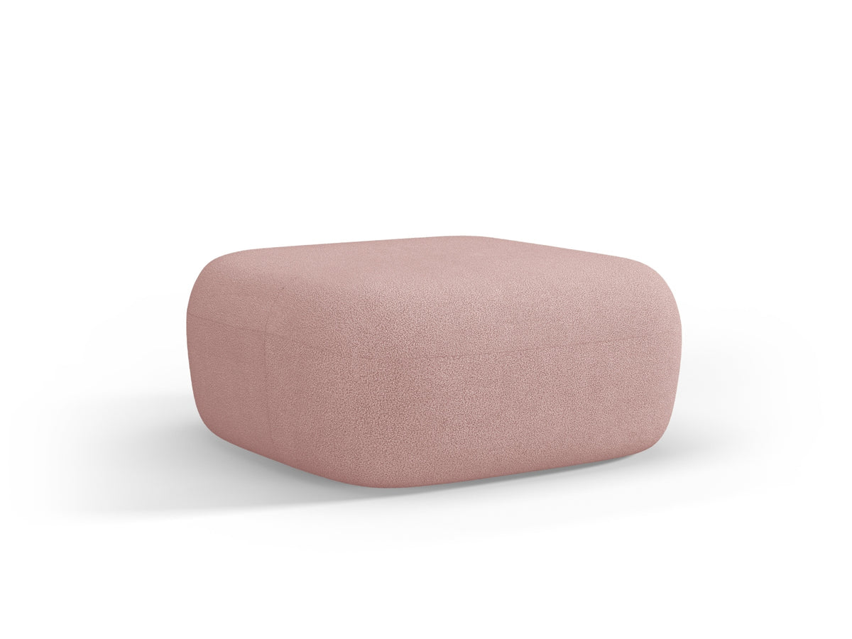 Jenny Boucle Pouf 1 Sitz in Powder Pink-Now or Never präsentiert im Onlineshop von KAQTU Design AG. Pouf ist von Micadoni