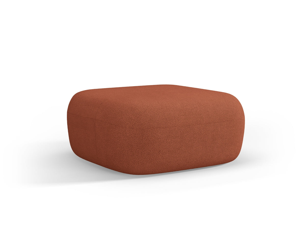 Jenny Boucle Pouf 1 Sitz in Brick-Now or Never präsentiert im Onlineshop von KAQTU Design AG. Pouf ist von Micadoni