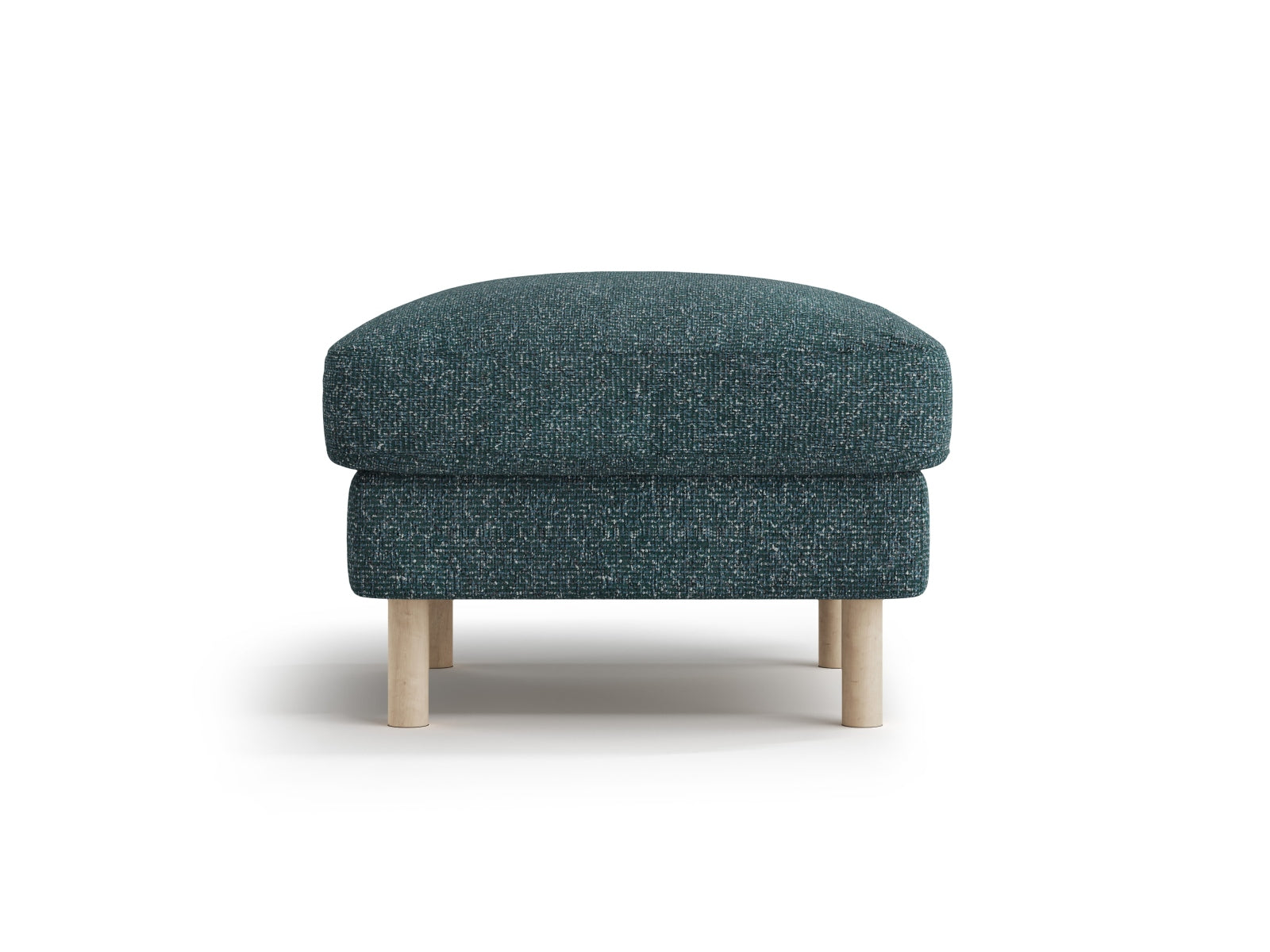 Eden Pouf 1 Sitzer in Green Blue Melange-Puente präsentiert im Onlineshop von KAQTU Design AG. Modulares Sofa ist von Micadoni
