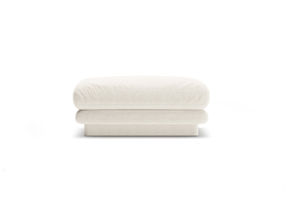 Torino Pouf 1 Sitzer in Ivory-Wind präsentiert im Onlineshop von KAQTU Design AG. Modulares Sofa ist von Micadoni