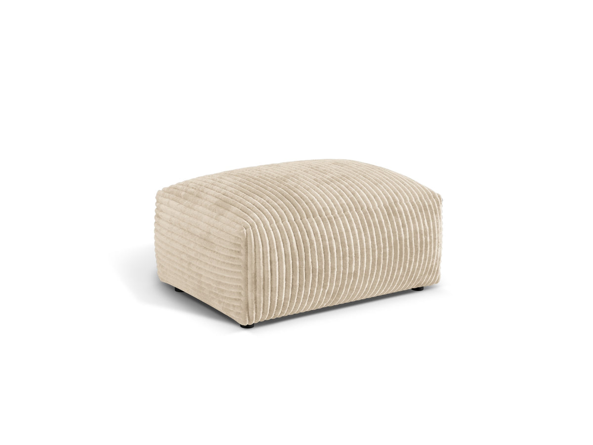 Martina Pouf 1 Sitz in Light Beige-Tilia präsentiert im Onlineshop von KAQTU Design AG. Pouf ist von Micadoni
