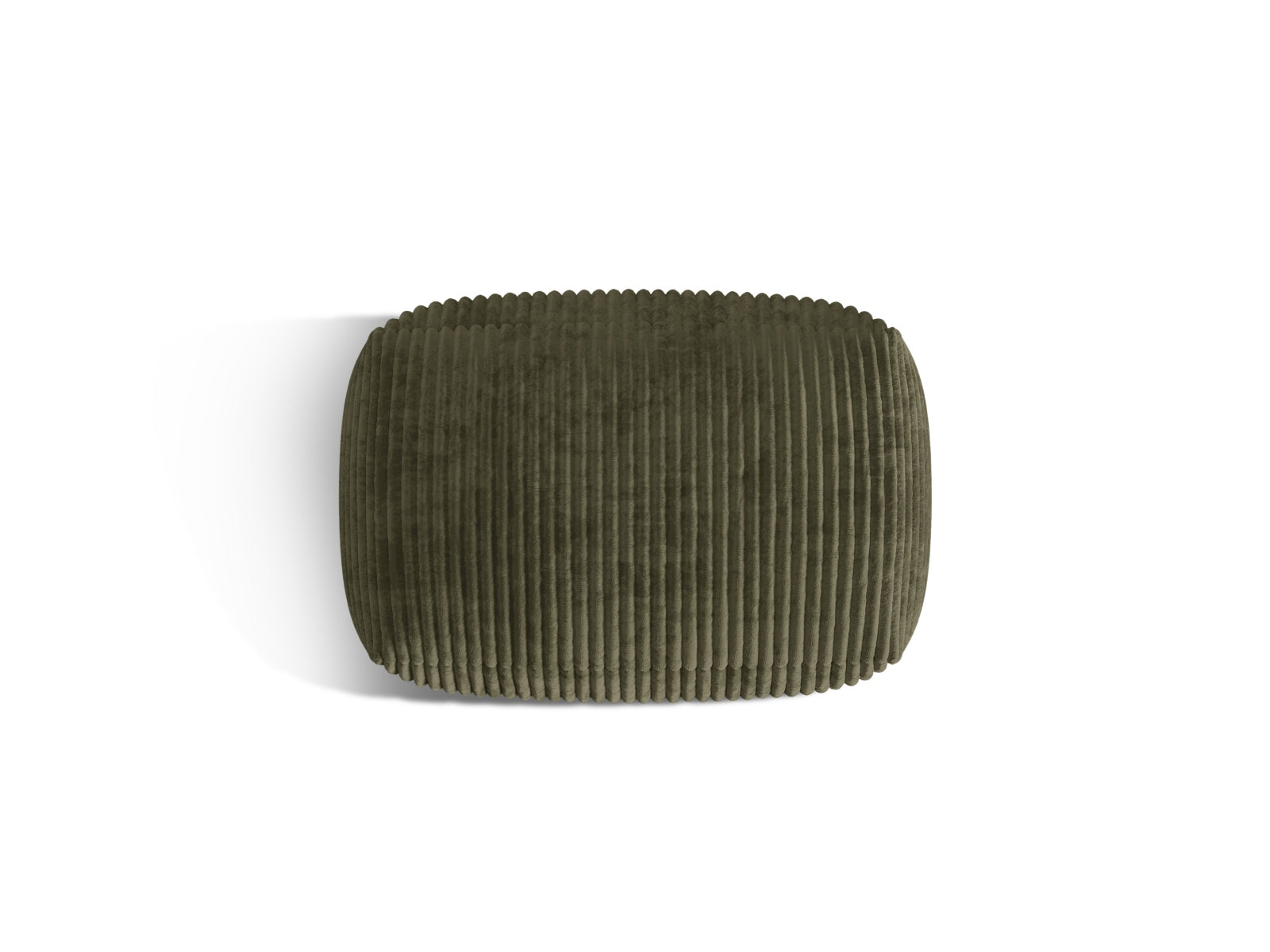 Stylischer Martina Pouf in edlem Moosgrün von Micadoni, perfekt für moderne Wohnräume. Bietet Komfort und Flexibilität für jede Gelegenheit.