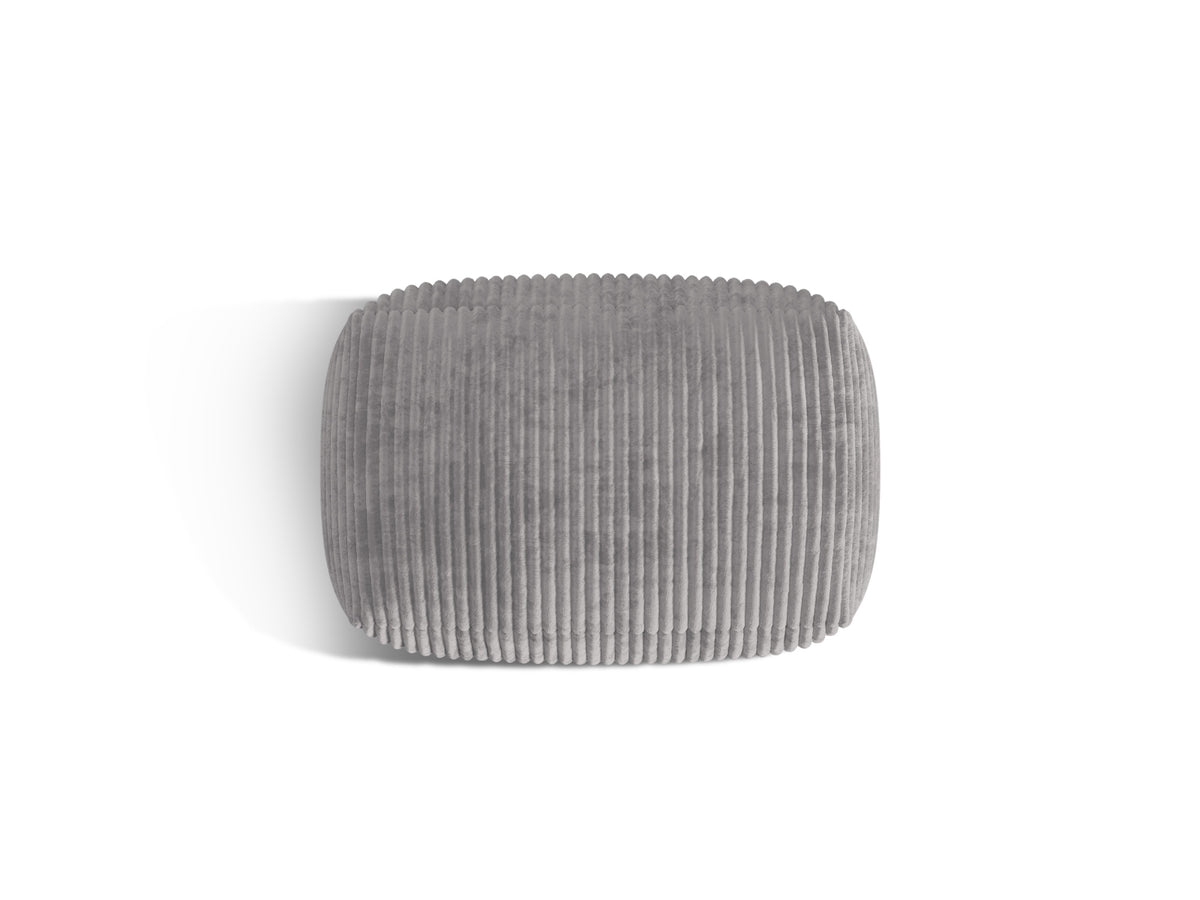 Martina Pouf 1 Sitz in Light Grey-Tilia präsentiert im Onlineshop von KAQTU Design AG. Pouf ist von Micadoni