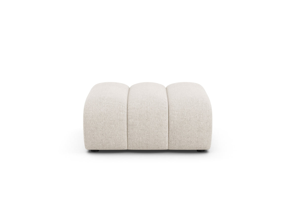 Lupine Pouf 1 Sitzer in Light Beige-Eden präsentiert im Onlineshop von KAQTU Design AG. Modulares Sofa ist von Micadoni