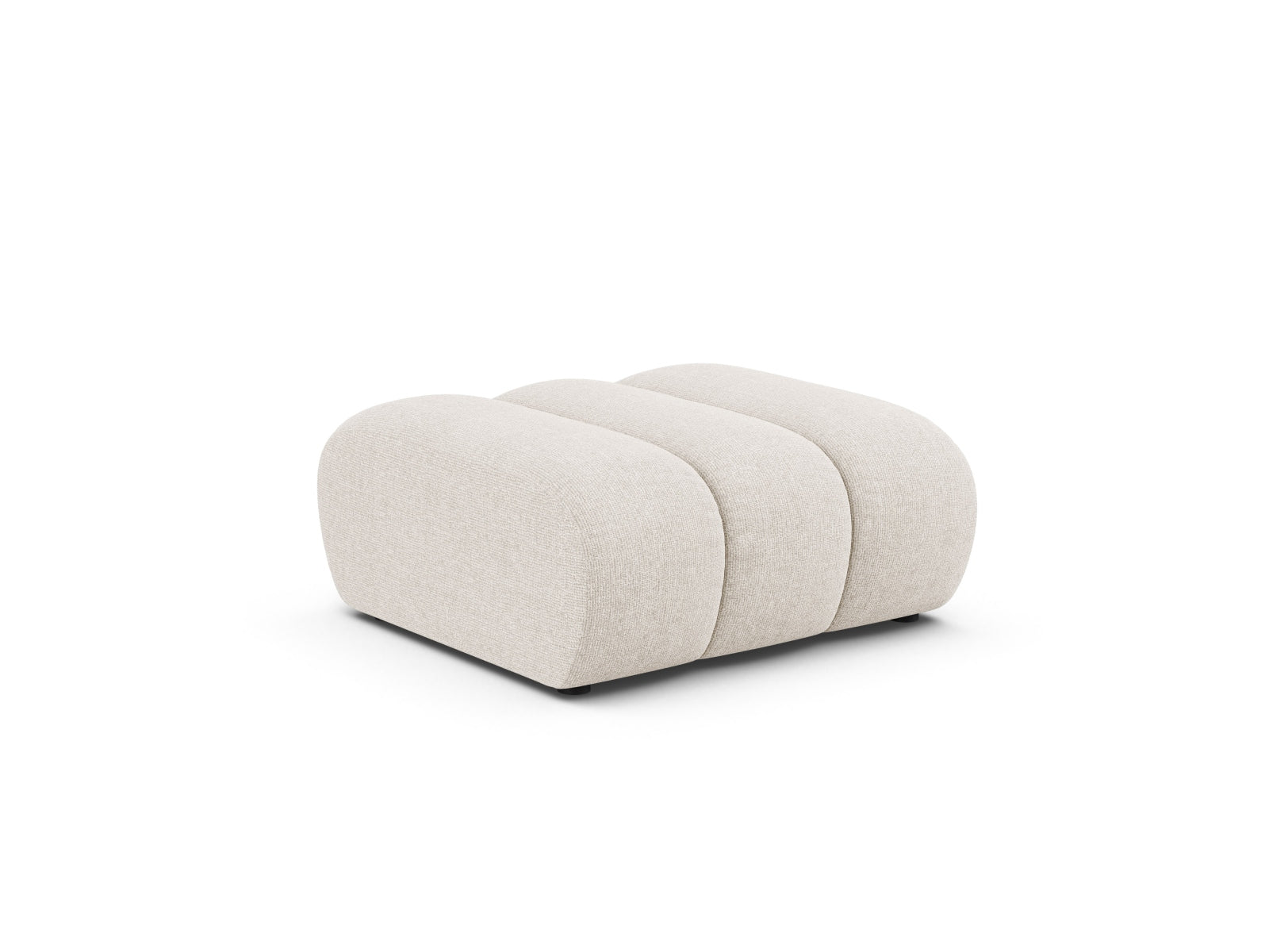 Der Lupine Pouf 1 Sitzer von Micadoni vereint modernes Design mit höchstem Komfort. Ideal als Ergänzung für Ihr Wohnzimmer, vielseitig einsetzbar und stilvoll.