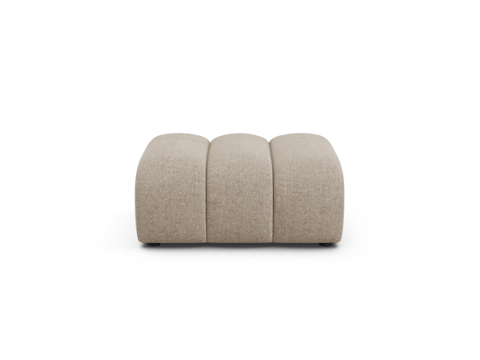 Lupine Pouf 1 Sitzer in Dark Beige präsentiert im Onlineshop von KAQTU Design AG. Modulares Sofa ist von Micadoni
