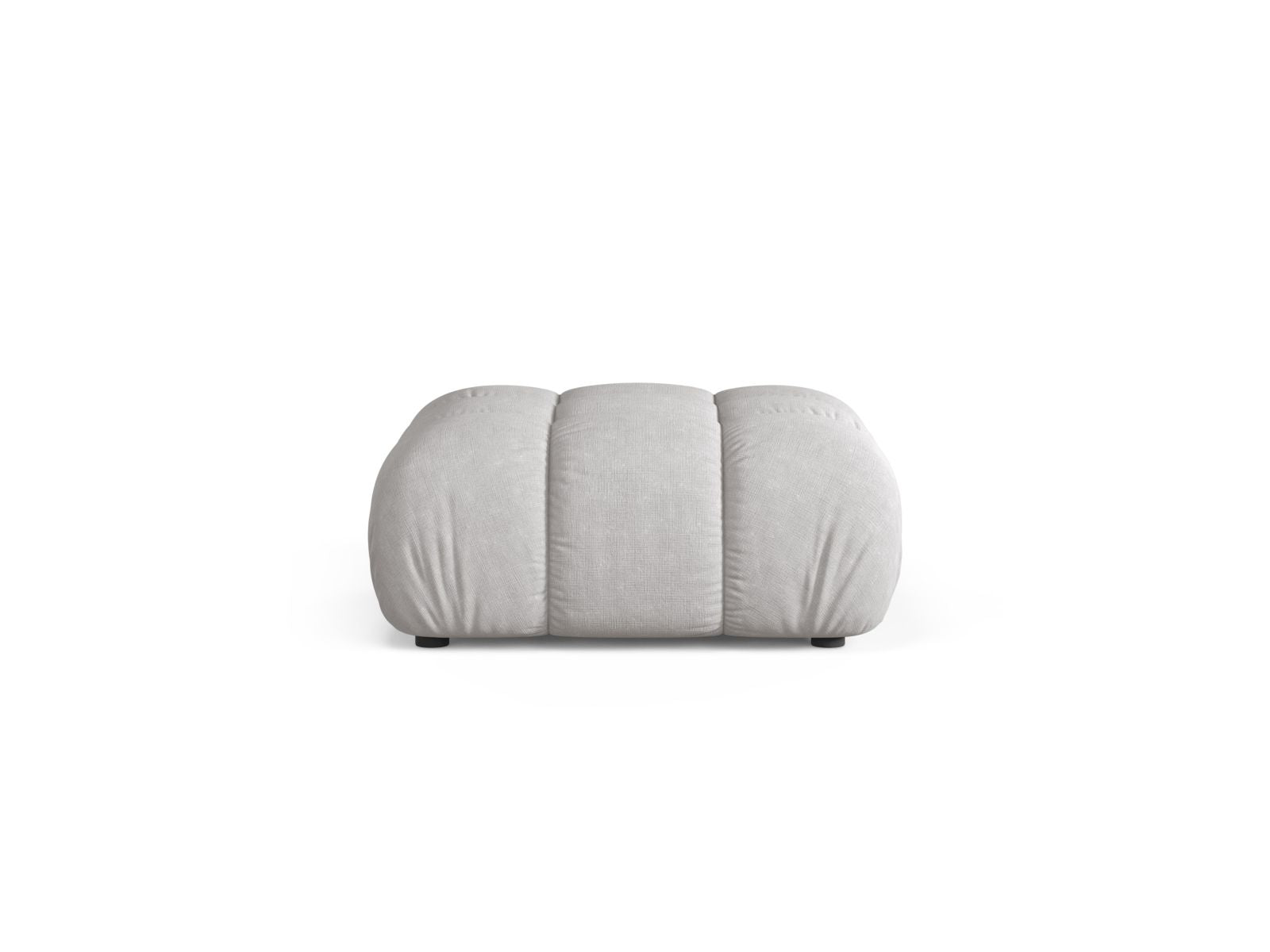1-Sitzer Pouf Bellis in Light Grey-Liberty präsentiert im Onlineshop von KAQTU Design AG. Pouf ist von Micadoni