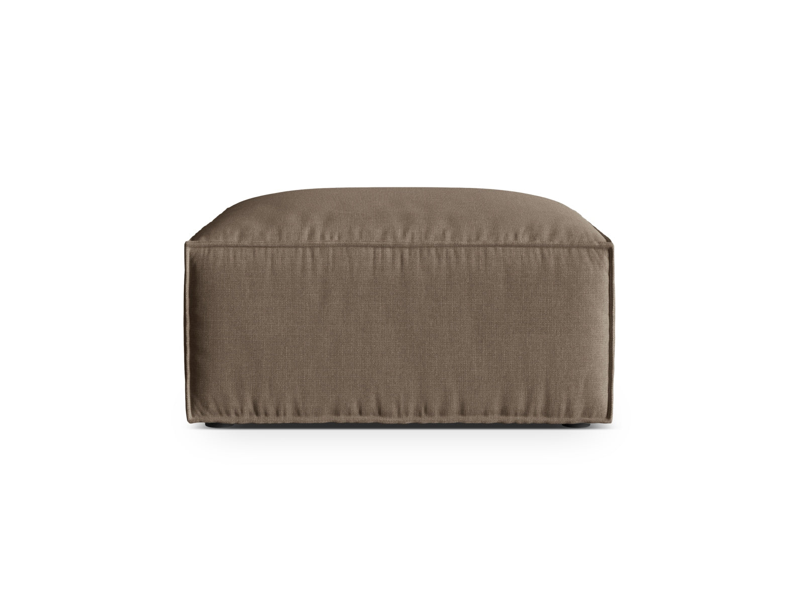 1-Sitzer Pouf Nuria in Cappuccino-Liberty präsentiert im Onlineshop von KAQTU Design AG. Pouf ist von Micadoni