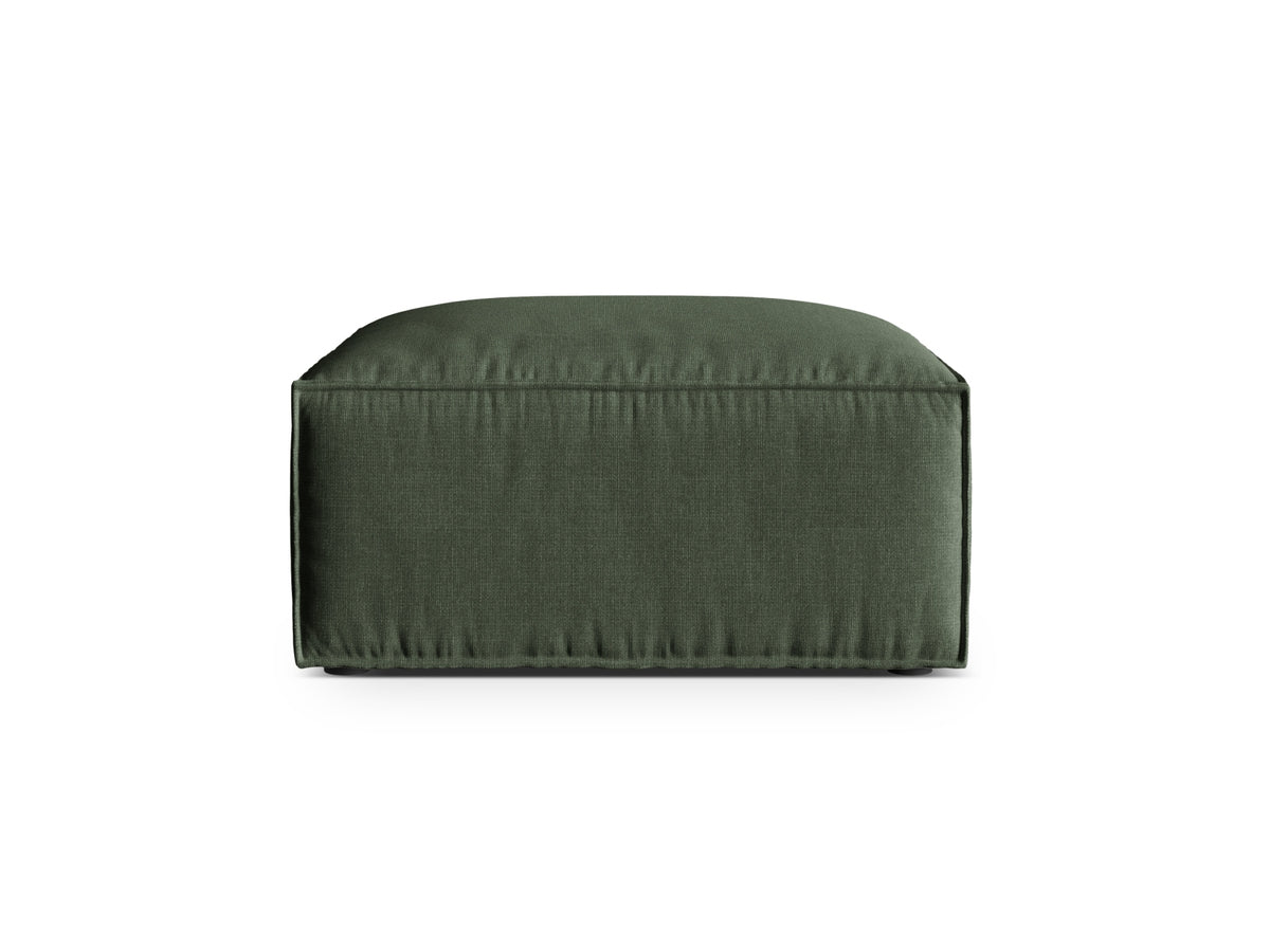 1-Sitzer Pouf Nuria in Moss Green-Liberty präsentiert im Onlineshop von KAQTU Design AG. Pouf ist von Micadoni