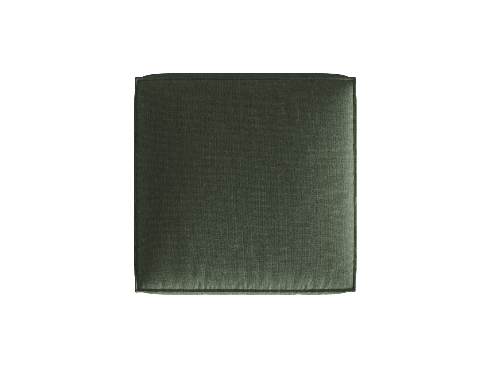 Eleganter 1-Sitzer Pouf Nuria in trendigem Moosgrün, perfekt für stilvolle Akzente in jedem Raum. Hochwertige Materialien von Micadoni.