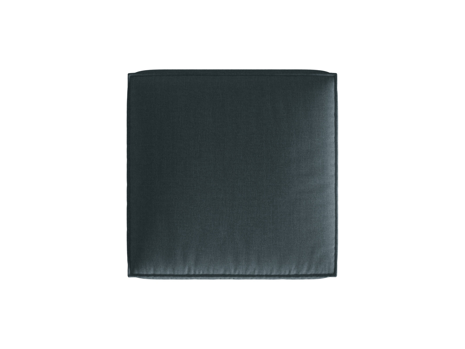 Stilvoller 1-Sitzer Pouf Nuria in edlem Petrol, perfekt für moderne Wohnräume. Hochwertige Materialien und elegantes Design von Micadoni.