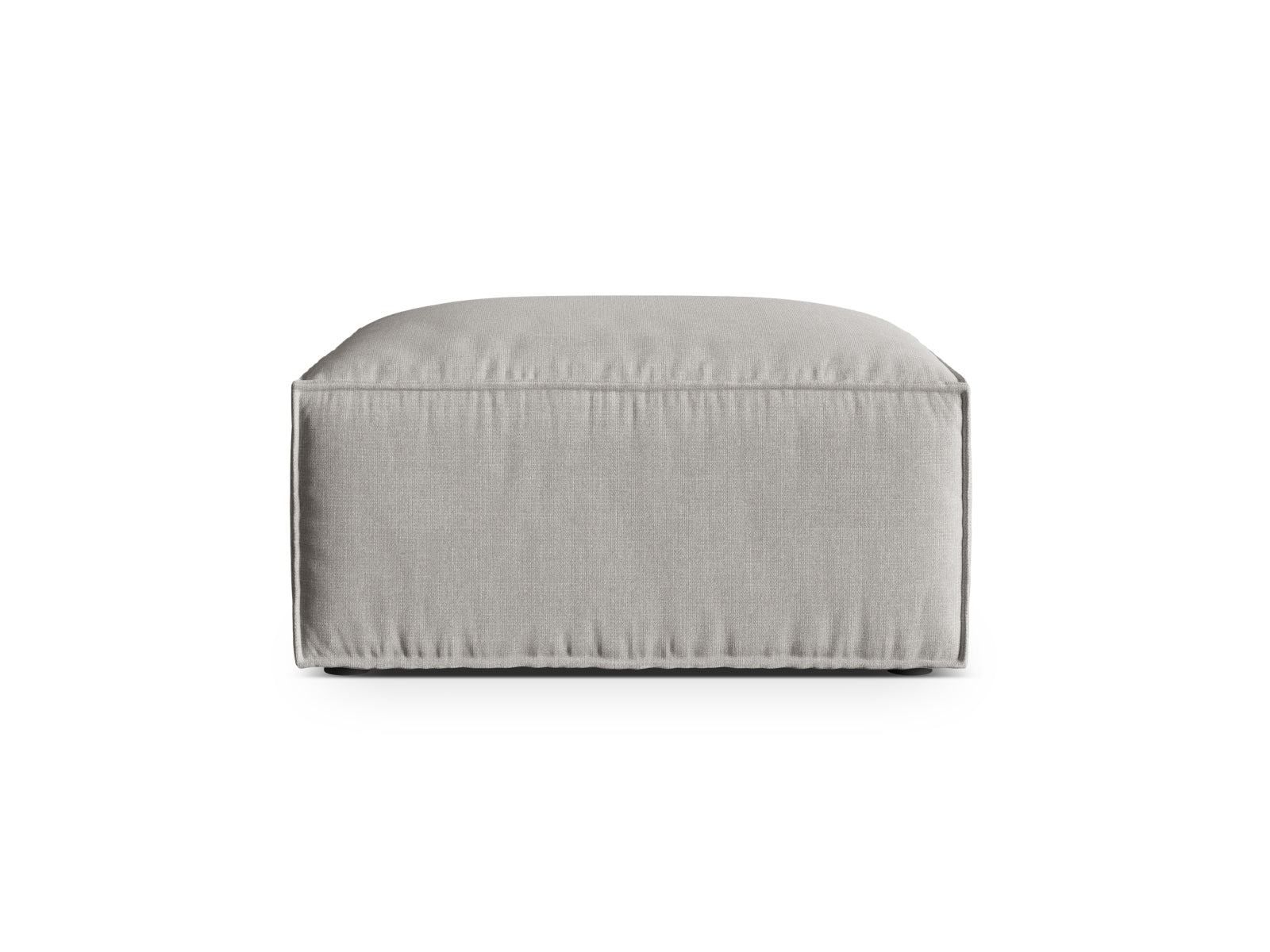 1-Sitzer Pouf Nuria in Light Grey-Liberty präsentiert im Onlineshop von KAQTU Design AG. Pouf ist von Micadoni