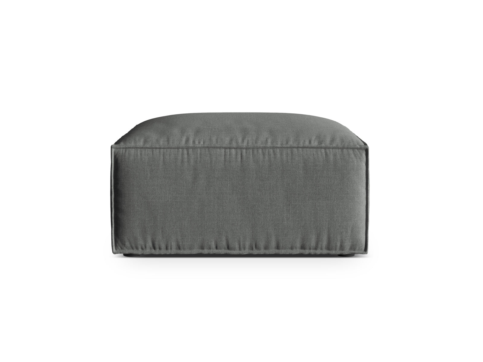 1-Sitzer Pouf Nuria in Grey-Liberty präsentiert im Onlineshop von KAQTU Design AG. Pouf ist von Micadoni