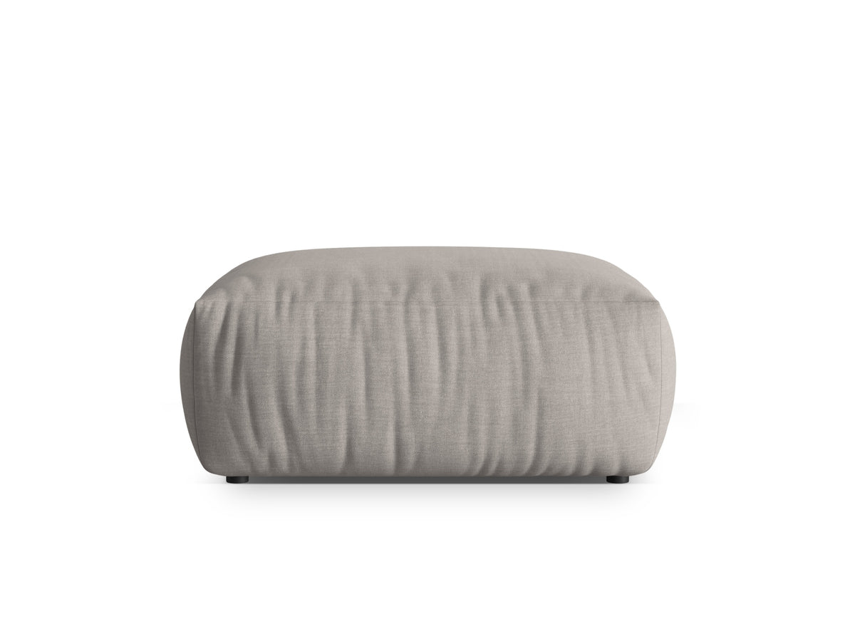 Chris Pouf 1 Sitzer in Natural-LINS präsentiert im Onlineshop von KAQTU Design AG. Modulares Sofa ist von Micadoni