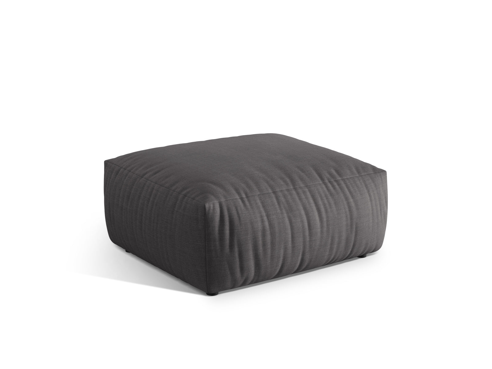 Eleganter Chris Pouf 1 Sitzer in Sandfarbe, ideal für modulares Sofa-Design, stilvoll und vielseitig einsetzbar.