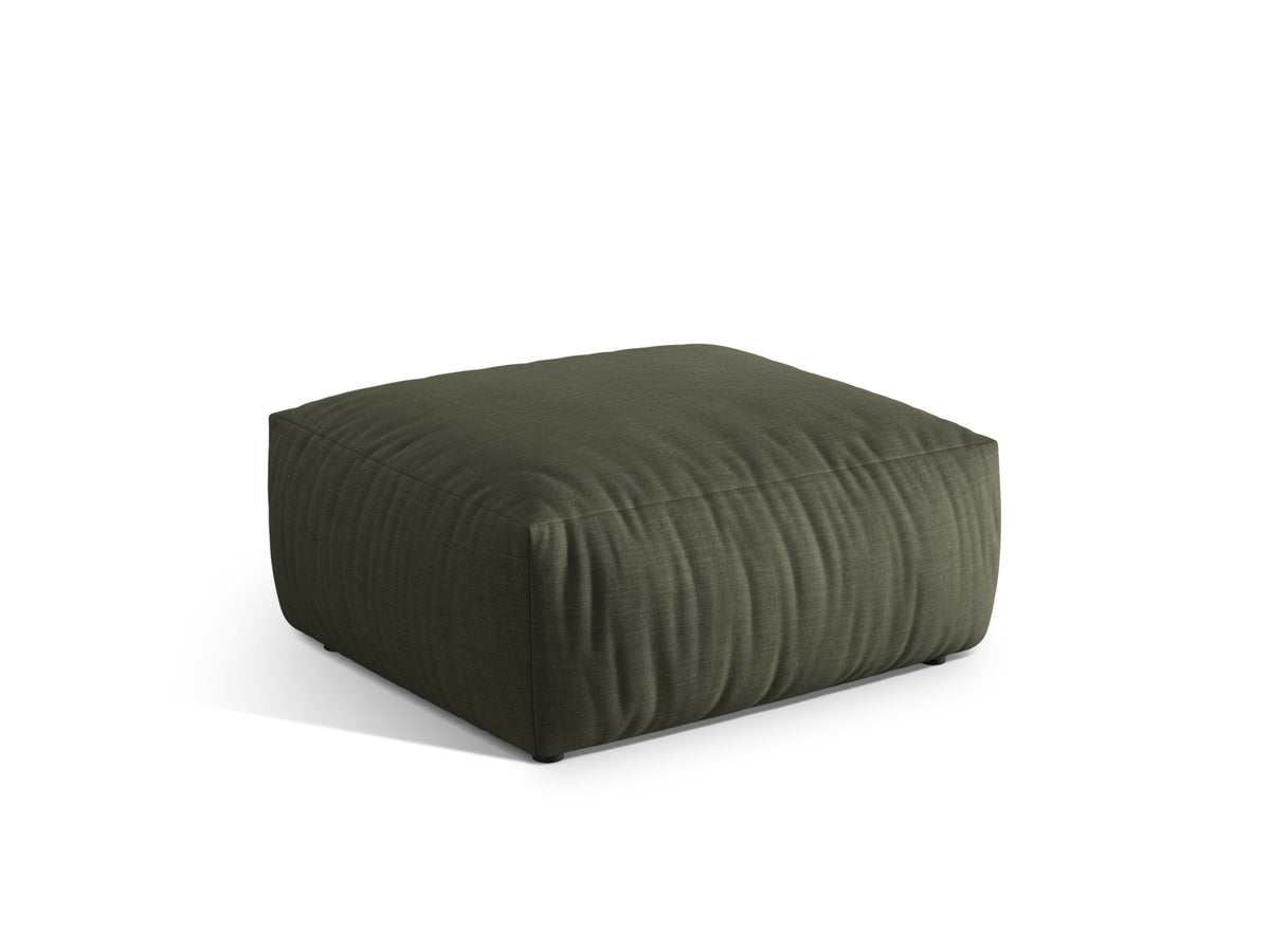 Chris Pouf 1 Sitzer in Muted Blue-LINS präsentiert im Onlineshop von KAQTU Design AG. Modulares Sofa ist von Micadoni