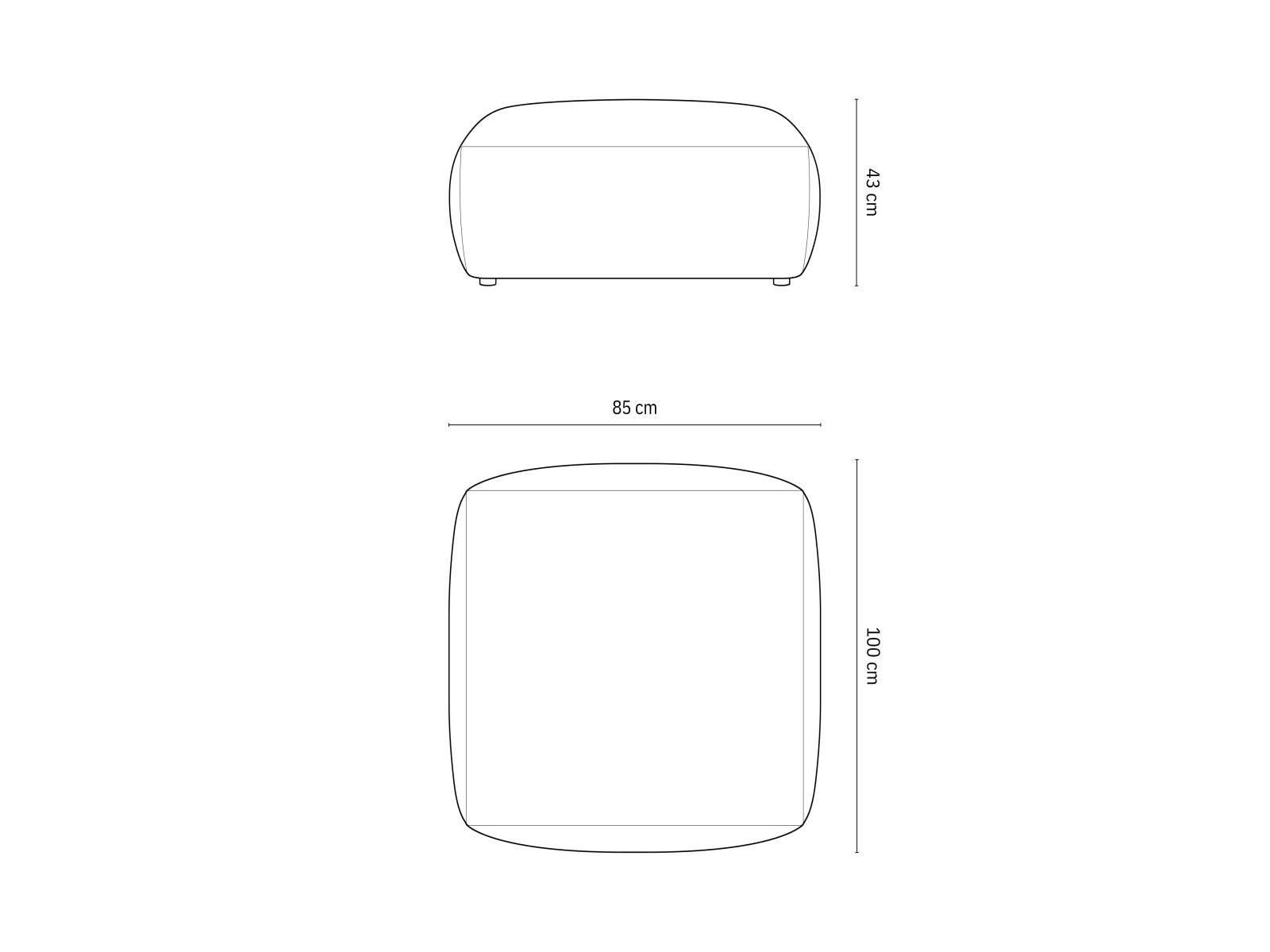 Entdecken Sie den Chris Pouf 1 Sitzer von Micadoni – ein stilvolles, komfortables Möbelstück, das jedem Raum Eleganz verleiht.