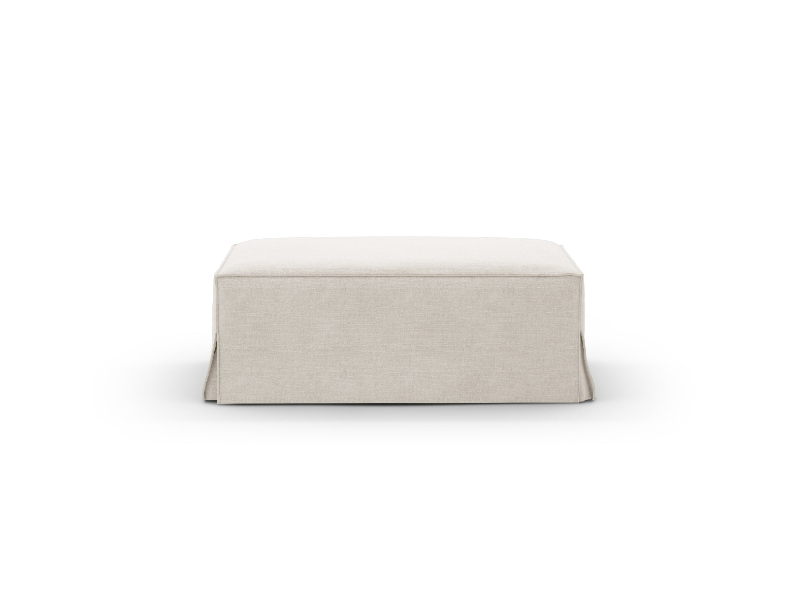 Jodie Pouf 1 Sitzer in Natural-LINS präsentiert im Onlineshop von KAQTU Design AG. Modulares Sofa ist von Micadoni