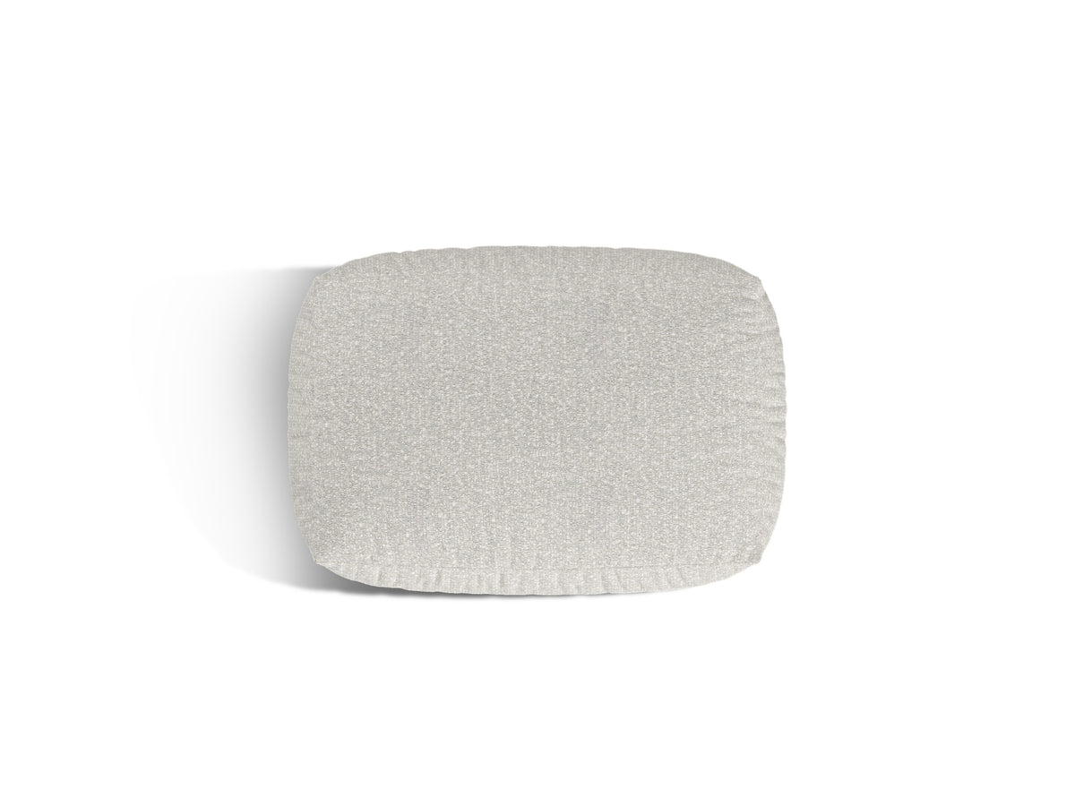1-Sitzer Pouf Martina in Grey Beige Melange-Monet präsentiert im Onlineshop von KAQTU Design AG. Pouf ist von Micadoni