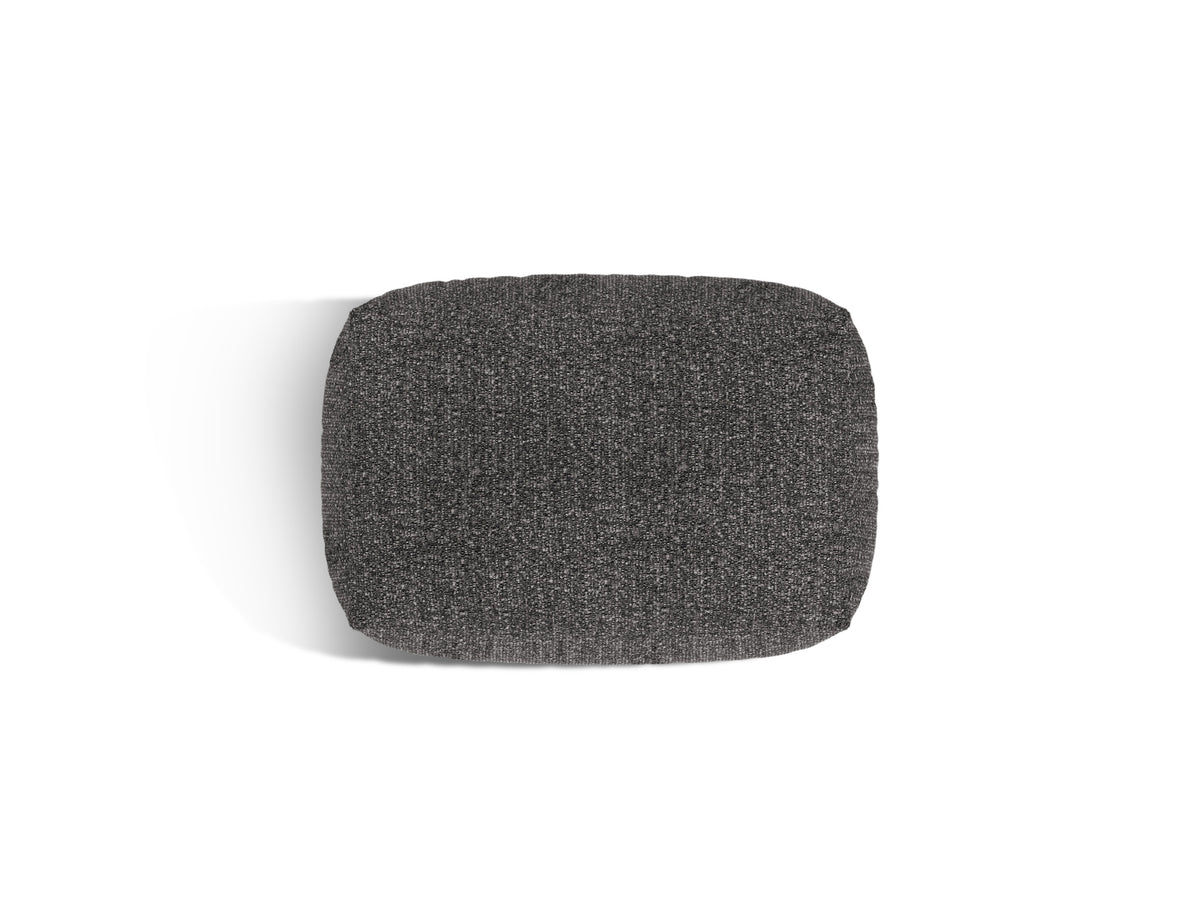 1-Sitzer Pouf Martina in Anthracite-Monet präsentiert im Onlineshop von KAQTU Design AG. Pouf ist von Micadoni