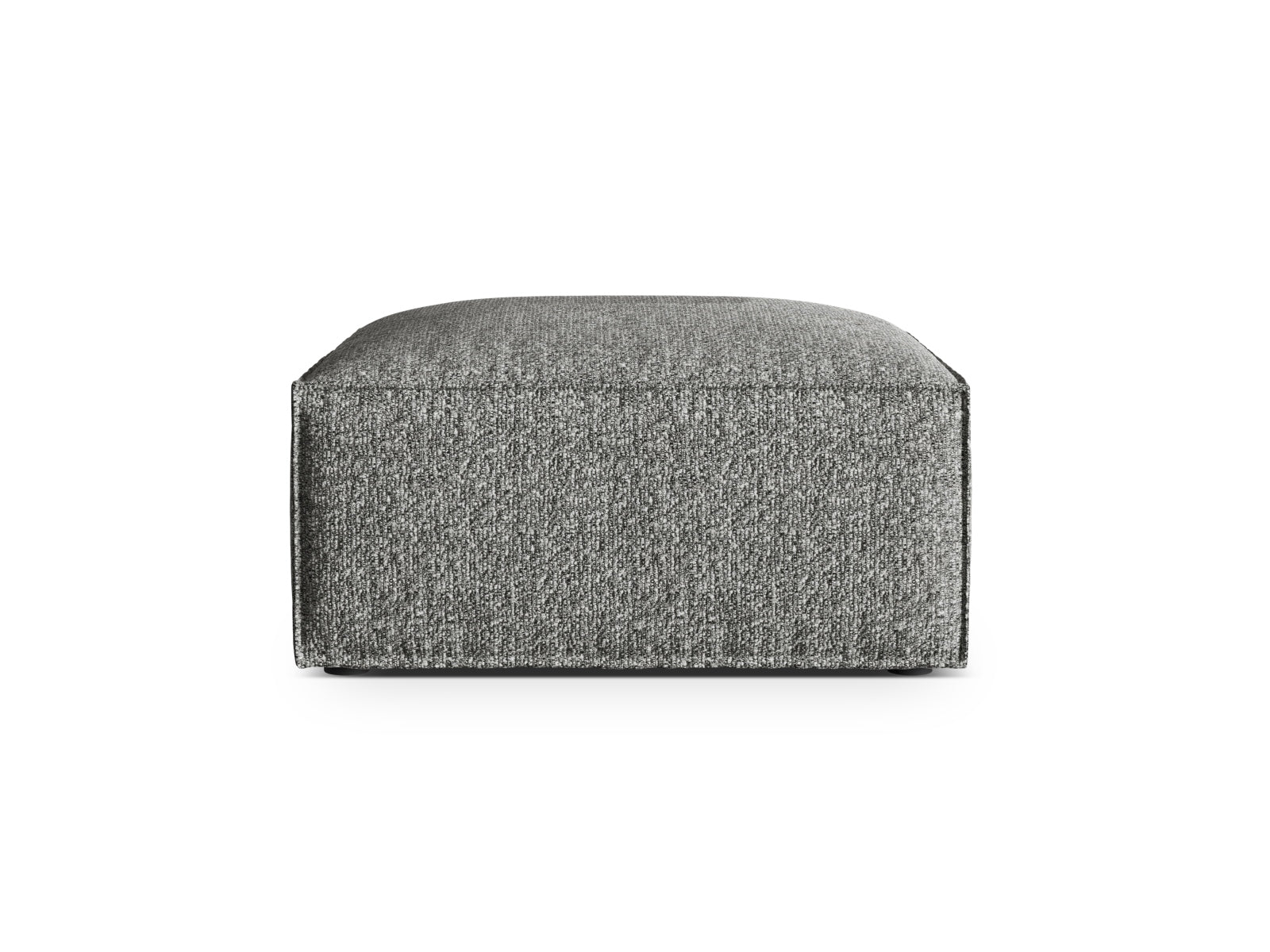 Nuria Boucle Pouf 1 Sitzer in Graphite präsentiert im Onlineshop von KAQTU Design AG. Modulares Sofa ist von Micadoni