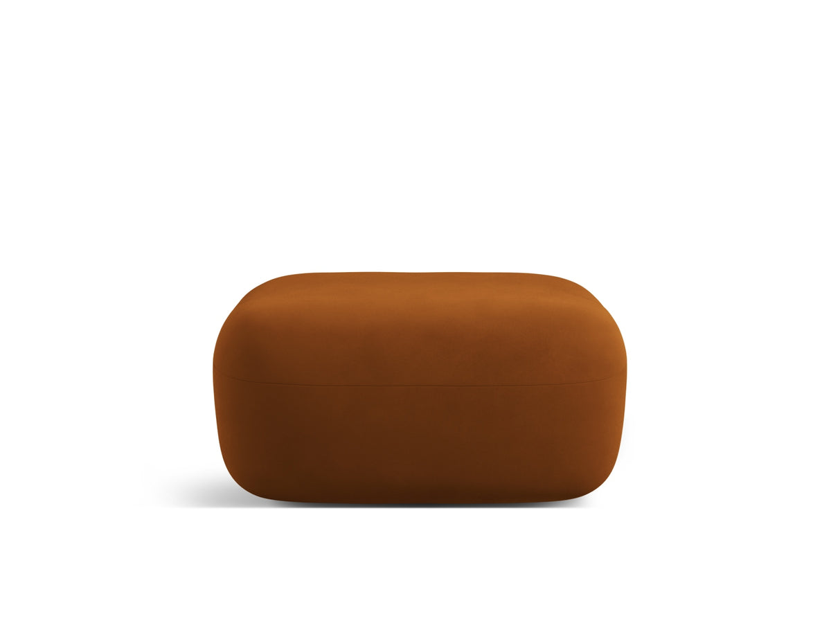Jenny Velour Pouf 1 Sitz in Pink-Salvador präsentiert im Onlineshop von KAQTU Design AG. Pouf ist von Micadoni