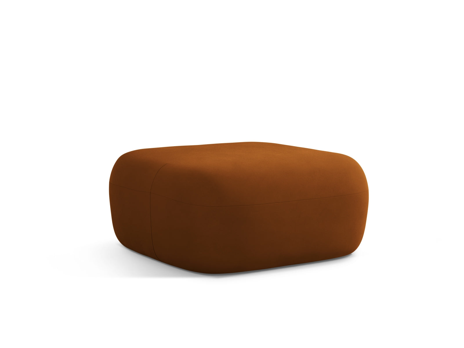 Entdecken Sie den eleganten Jenny Velour Pouf 1 Sitz von Micadoni – ein stilvolles, vielseitiges Möbelstück für jeden Raum.