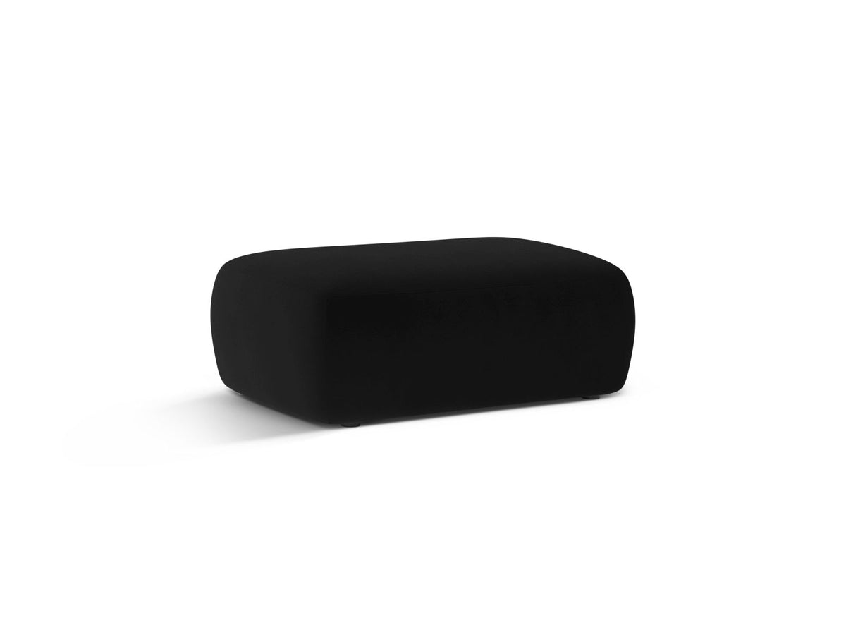 1-Sitzer Pouf Kate in Black-Salvador präsentiert im Onlineshop von KAQTU Design AG. Pouf ist von Micadoni