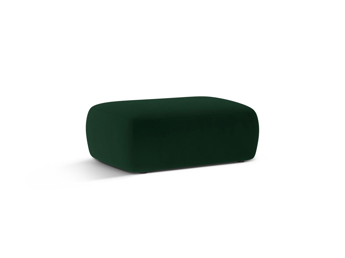 1-Sitzer Pouf Kate in Bottle Green-Salvador präsentiert im Onlineshop von KAQTU Design AG. Pouf ist von Micadoni