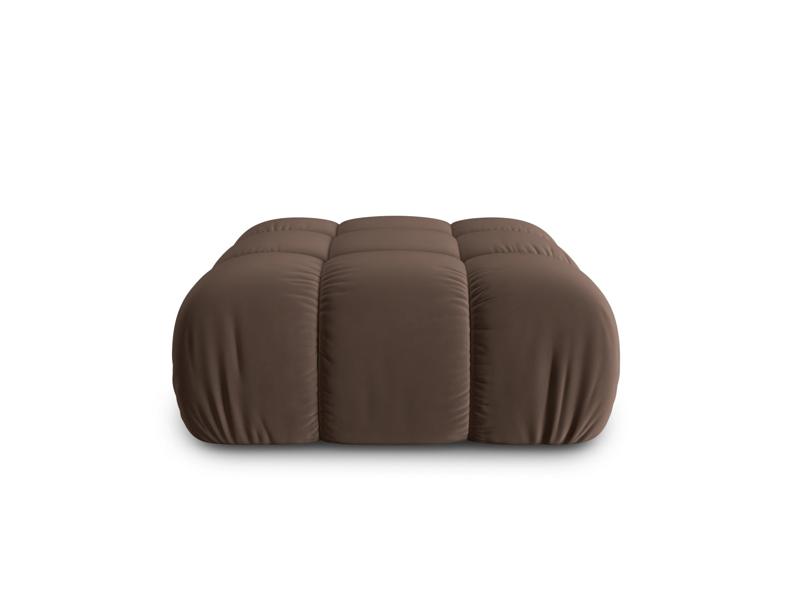 Bellis Velour Pouf 1 Sitz 94cm in Dark Brown-Bluvel präsentiert im Onlineshop von KAQTU Design AG. Pouf ist von Micadoni