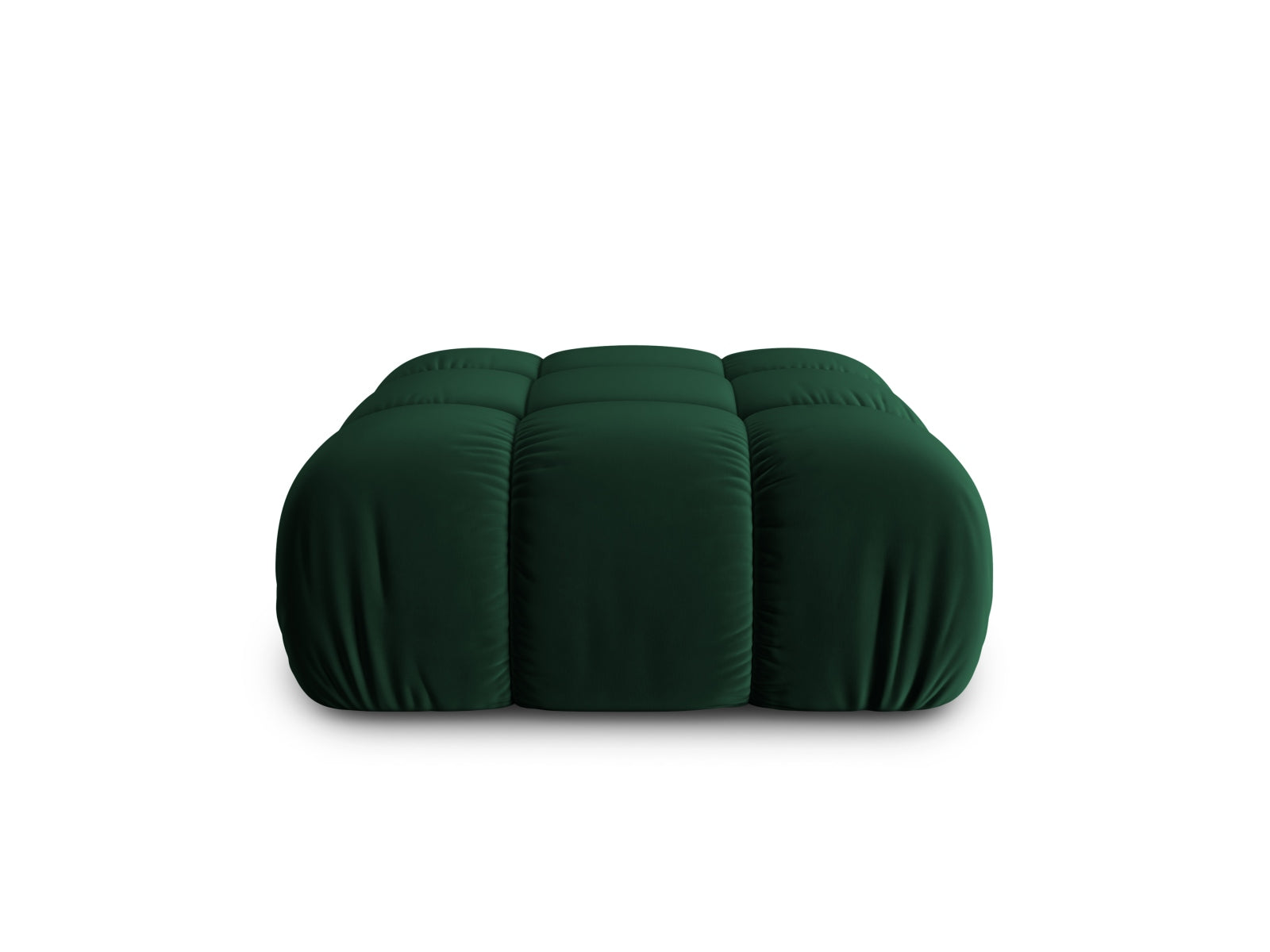 Bellis Velour Pouf 1 Sitz 94cm in Bottle Green-Bluvel präsentiert im Onlineshop von KAQTU Design AG. Pouf ist von Micadoni