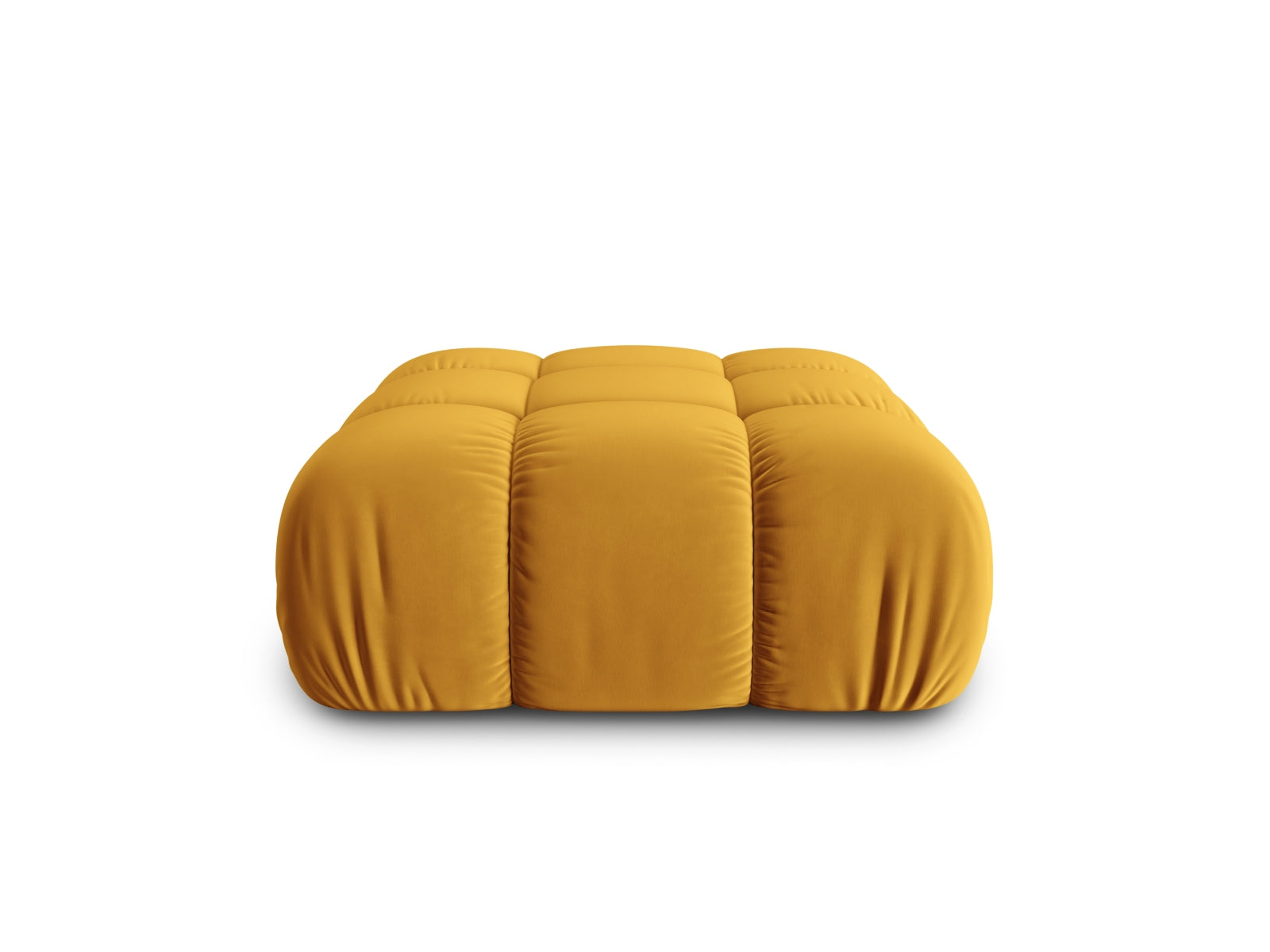 Bellis Velour Pouf 1 Sitz 94cm in Yellow-Bluvel präsentiert im Onlineshop von KAQTU Design AG. Pouf ist von Micadoni