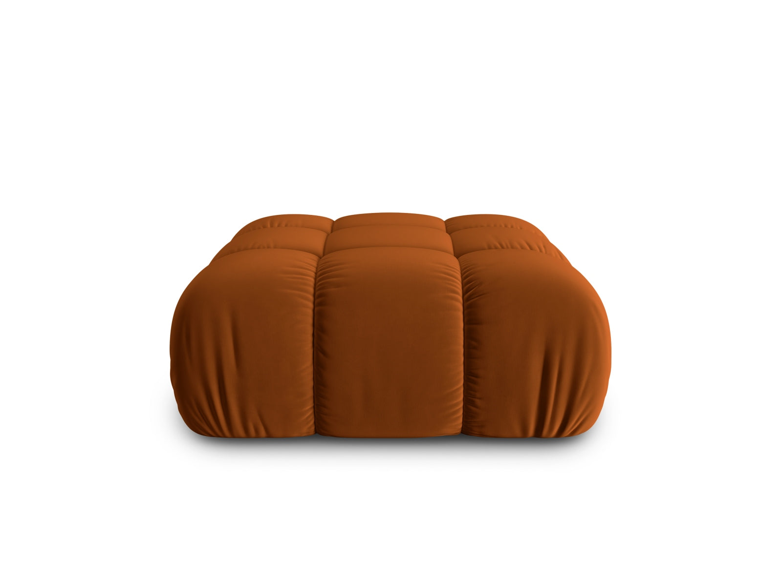 Bellis Velour Pouf 1 Sitz 94cm in Terracotta-Bluvel präsentiert im Onlineshop von KAQTU Design AG. Pouf ist von Micadoni