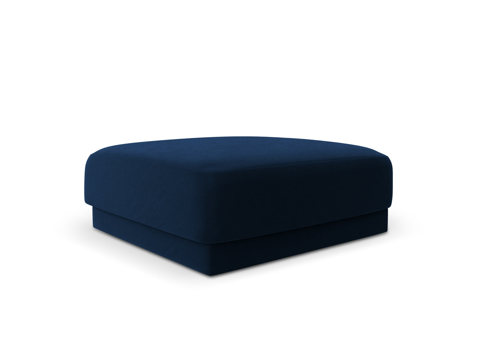 Entdecken Sie den eleganten Miley Velour Pouf 1 Sitz von Micadoni – vielseitig, komfortabel und pflegeleicht für jeden Raum!